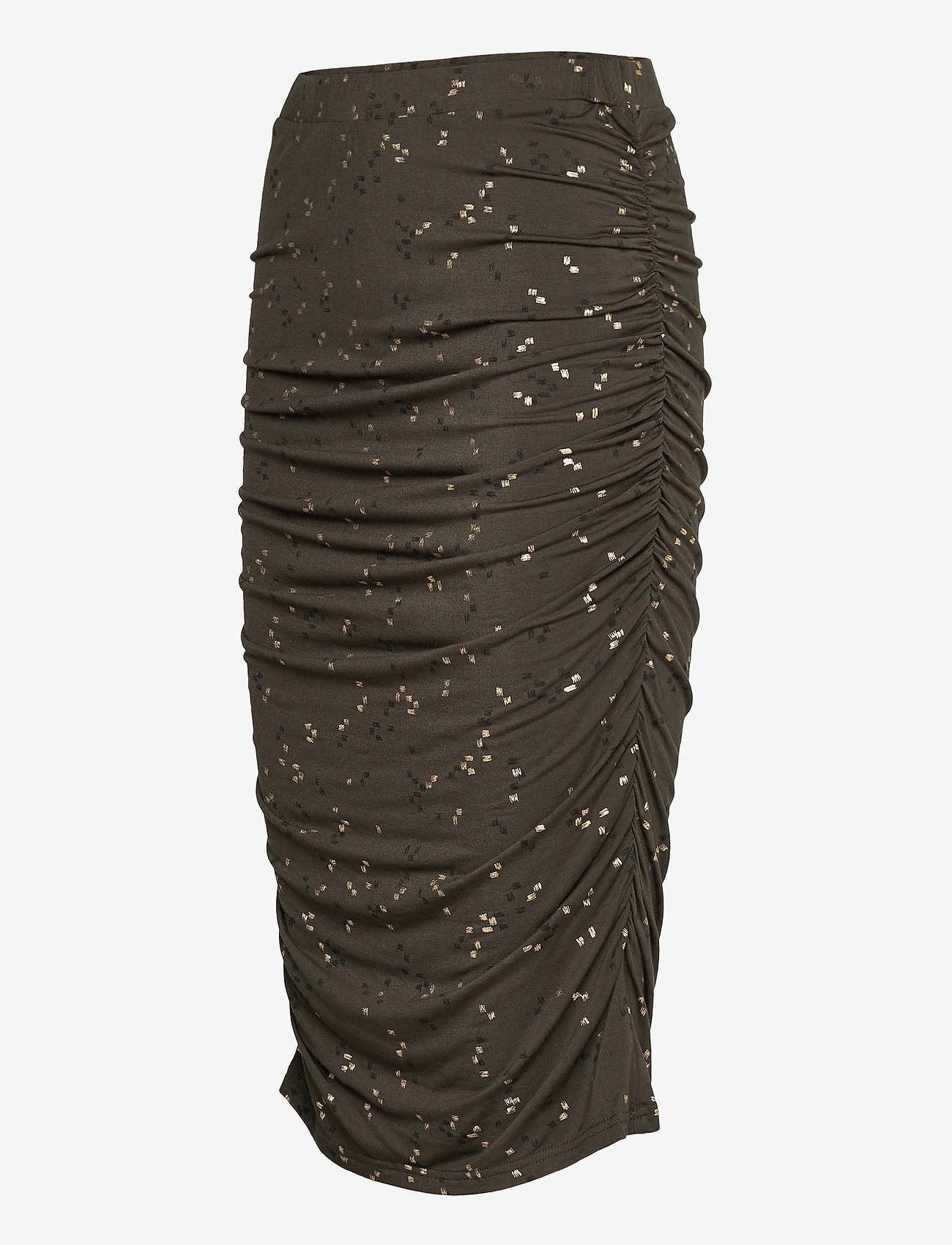 Rosemunde - Skirt - green square print - 2