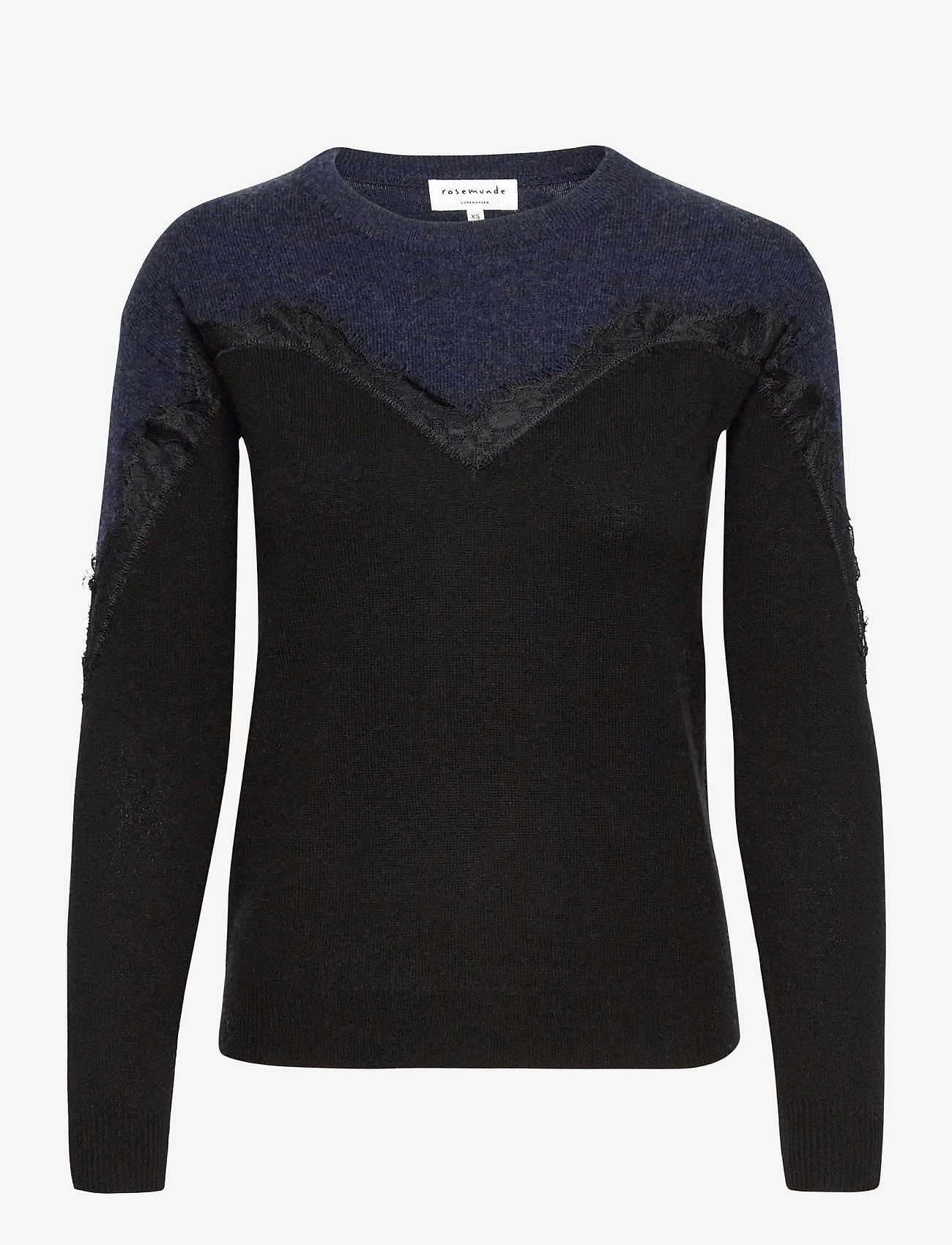 Rosemunde - Pullover ls - black blueberry - 0