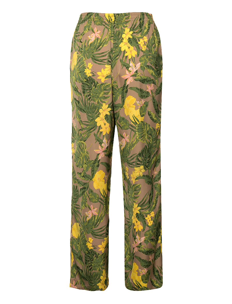 Rosemunde - Recycled polyester trousers - broeken met rechte pijp - tropicana print - 1