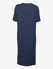 Rosemunde - Dress ss - t-skjortekjoler - blue petit zebra print - 1