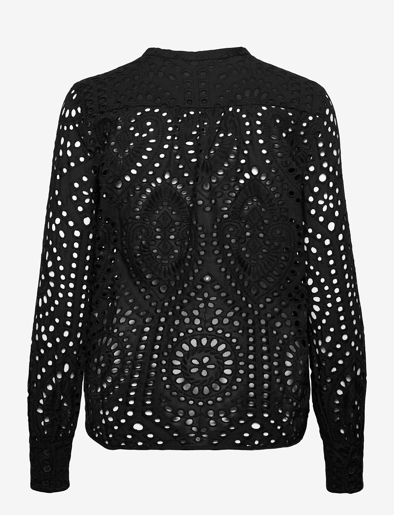 Rosemunde - Shirt ls - black - 1