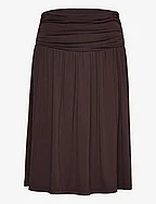 Skirt - BLACK BROWN