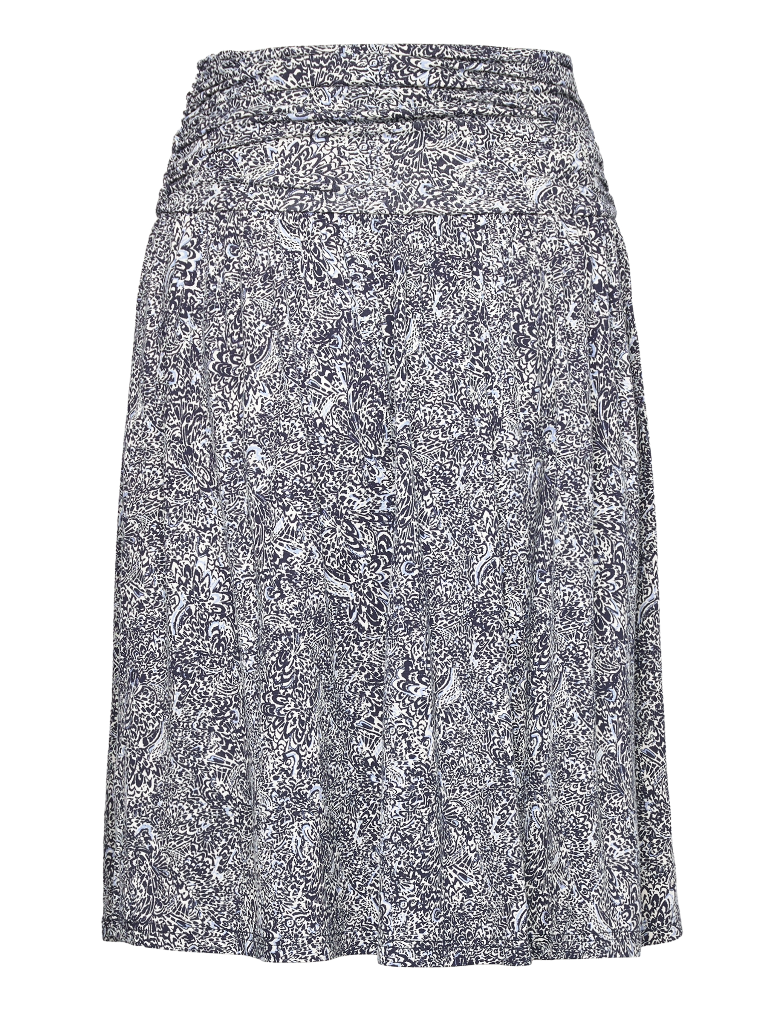 Rosemunde - Skirt - midi nederdele - blue butterfly print - 1