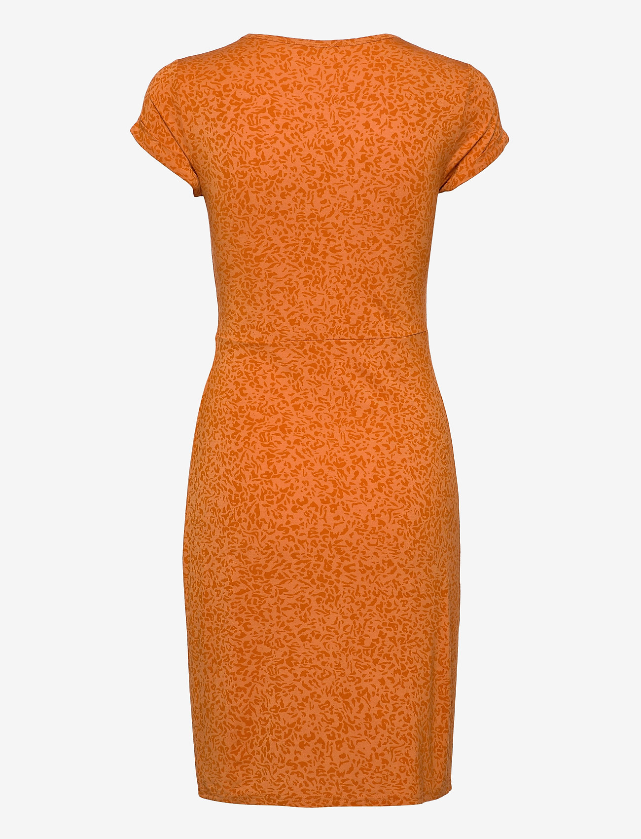 Rosemunde - Dress ss - orange leopard print - 1