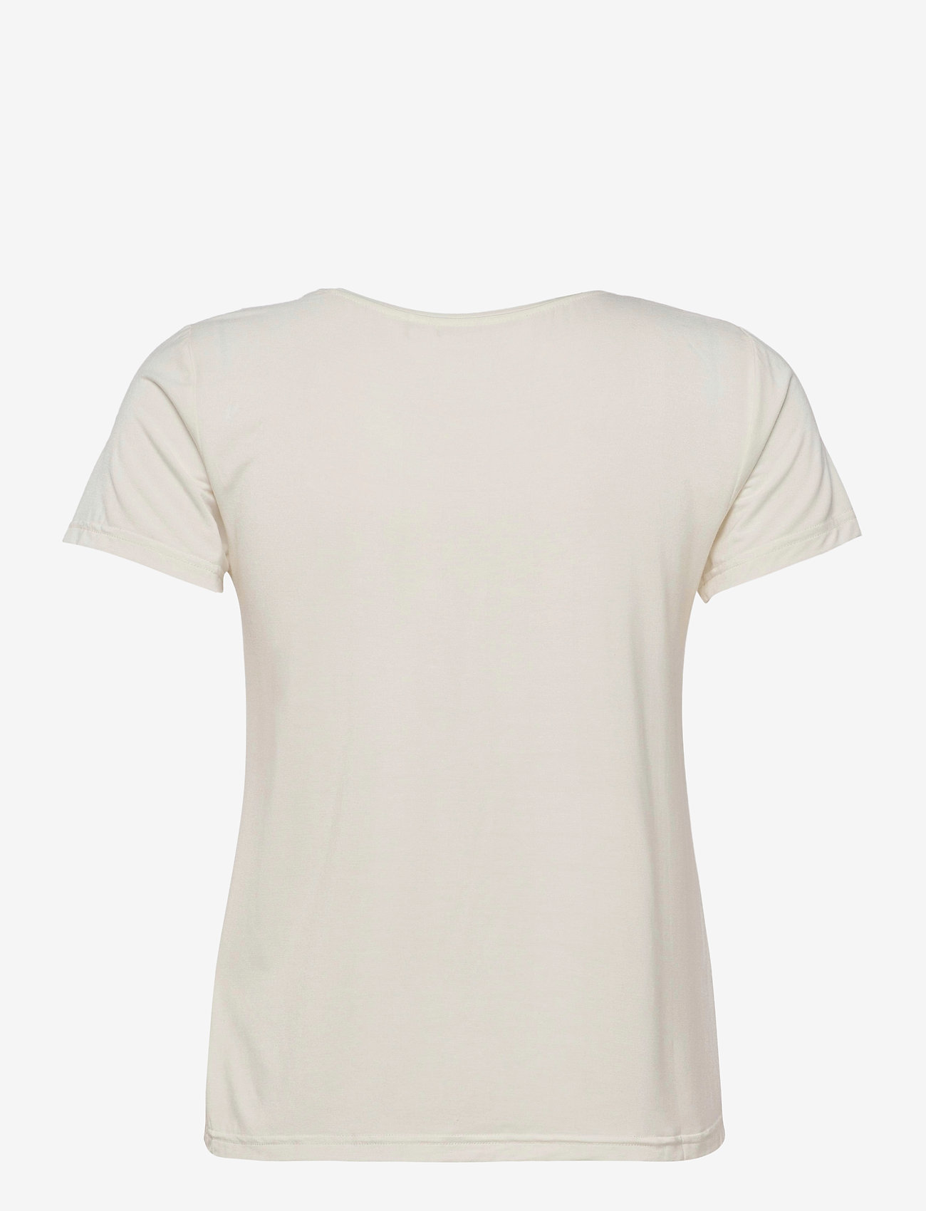 Rosemunde - T-shirt ss - gold shimmer logo placement print - 1