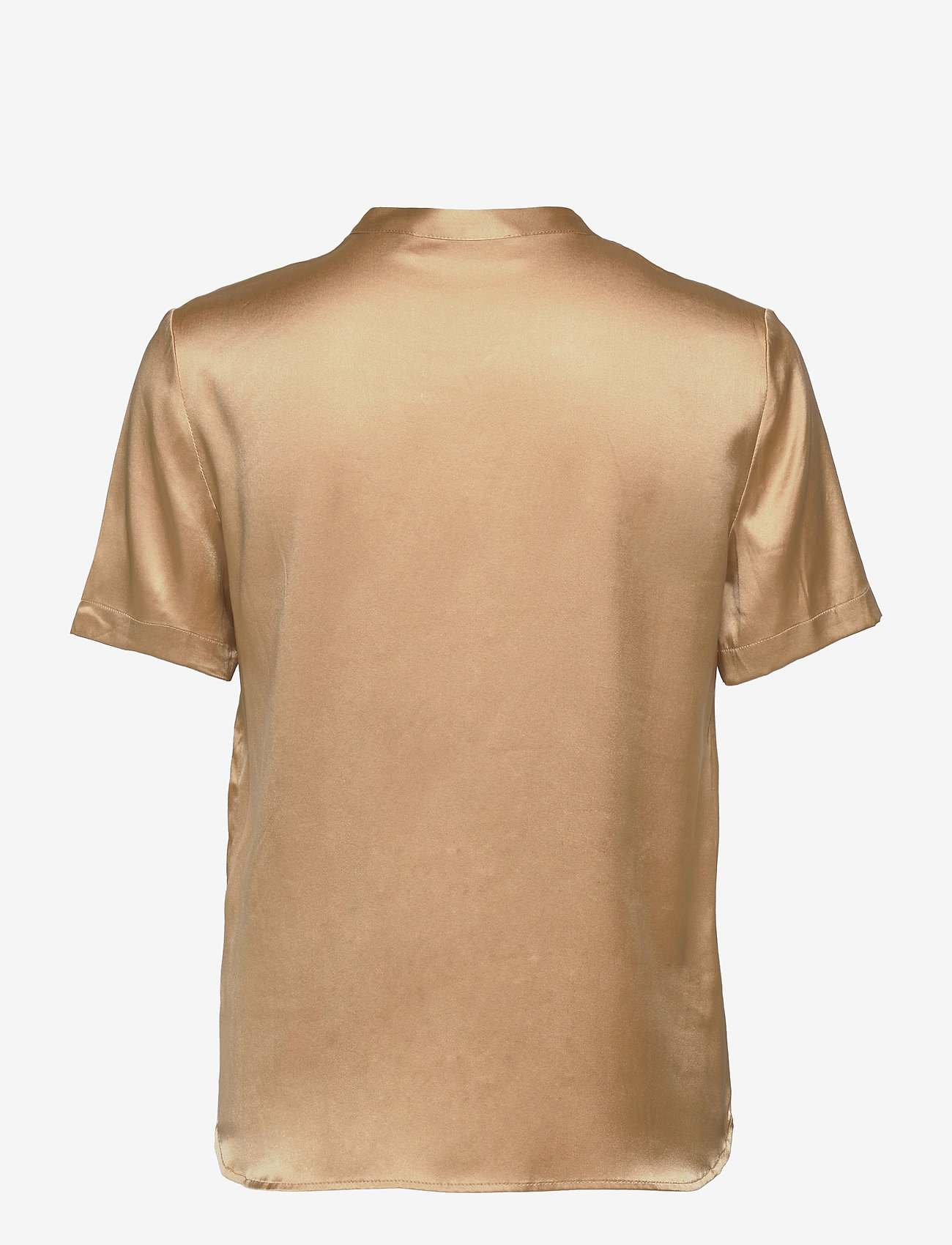 Rosemunde - Silk blouse ss - pure sand - 1