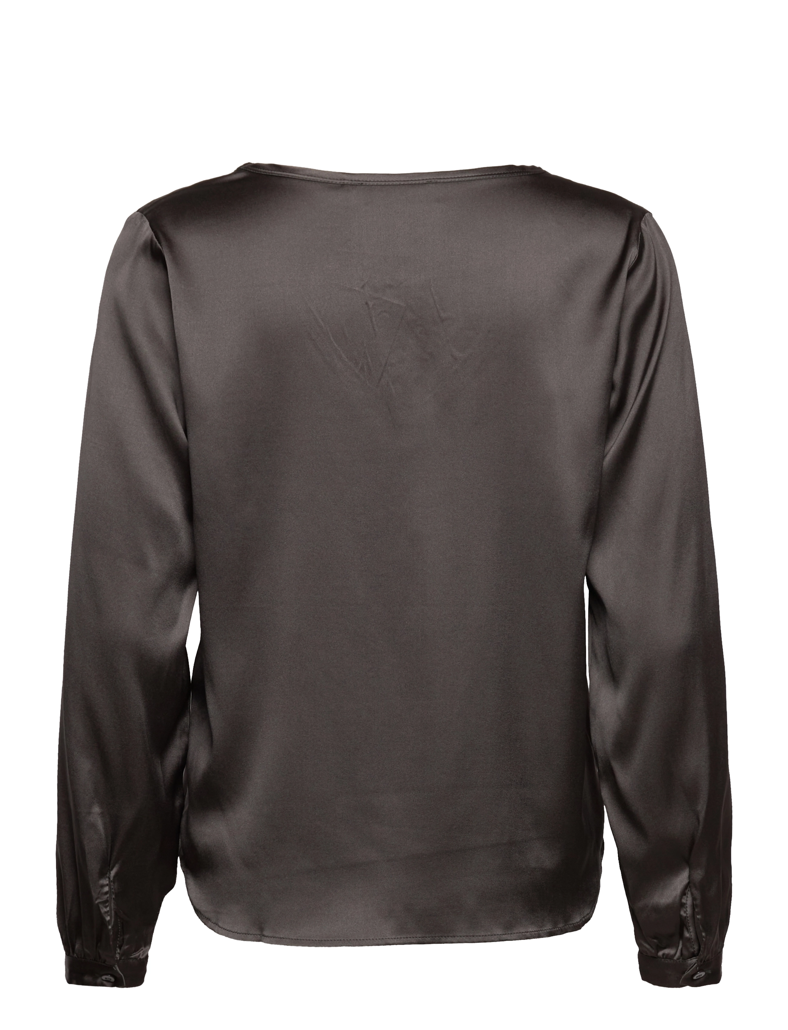 Rosemunde - Silk blouse ls - raven - 1