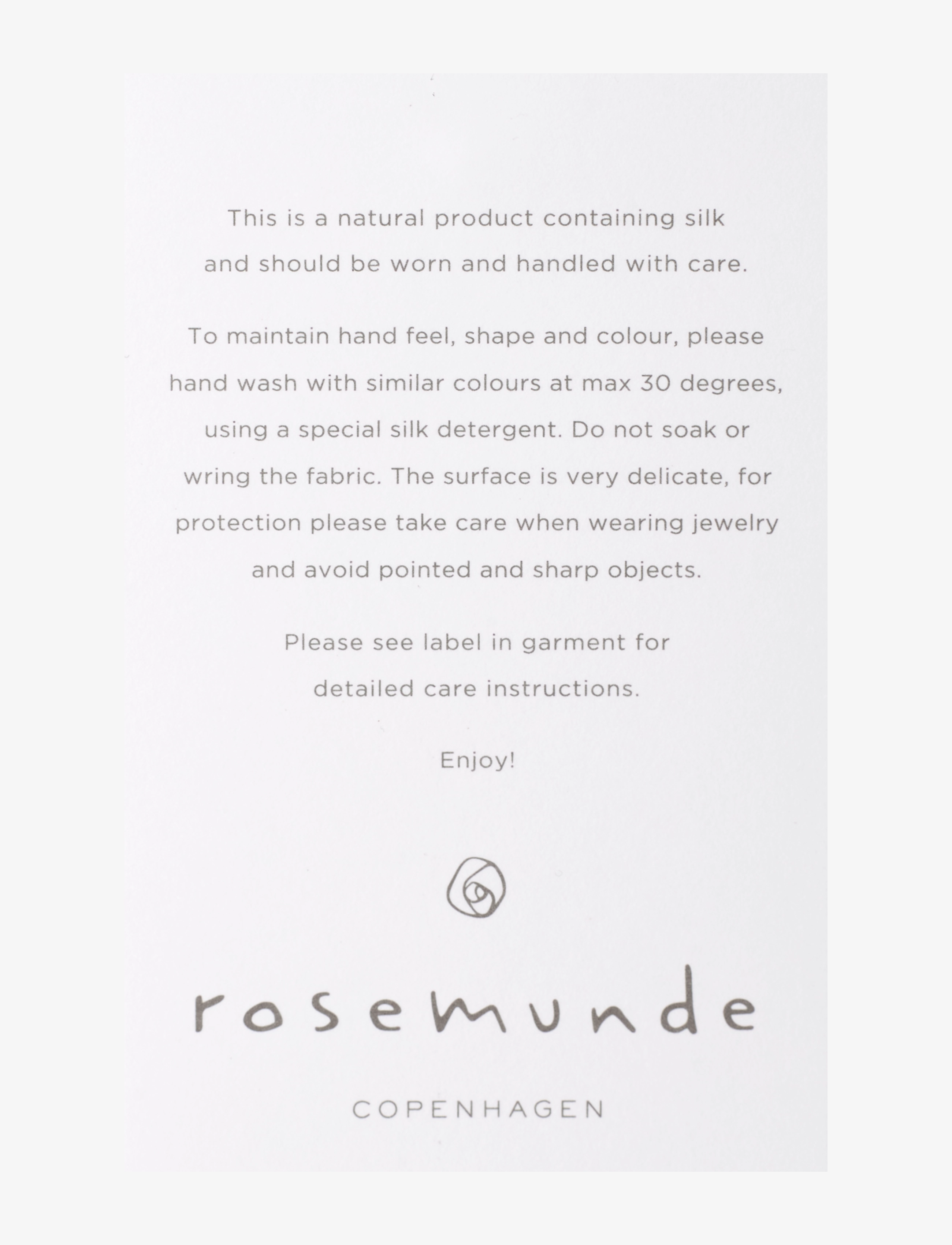 Rosemunde - Silk blouse ls - raven - 2