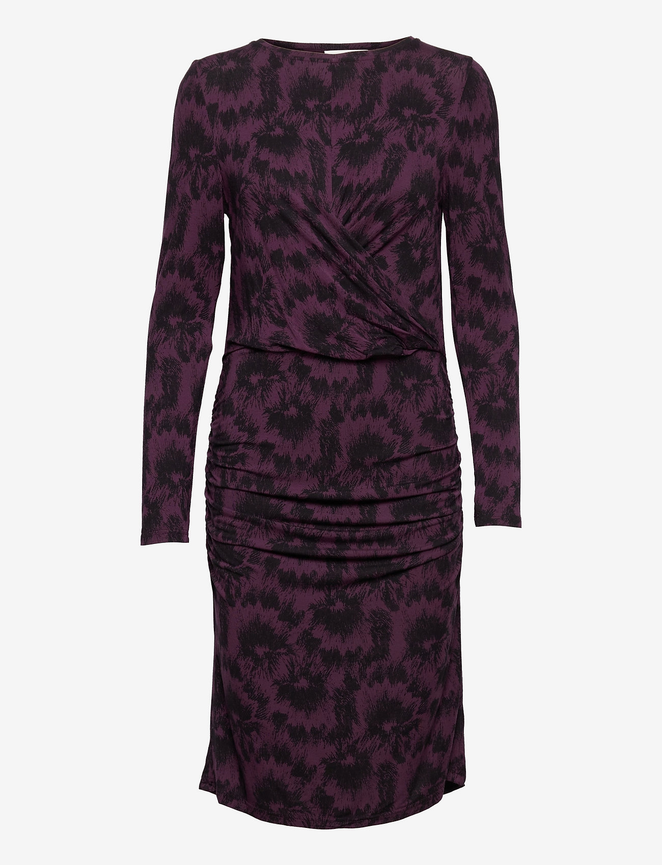 AUBERGINE FIREWORK PRINT