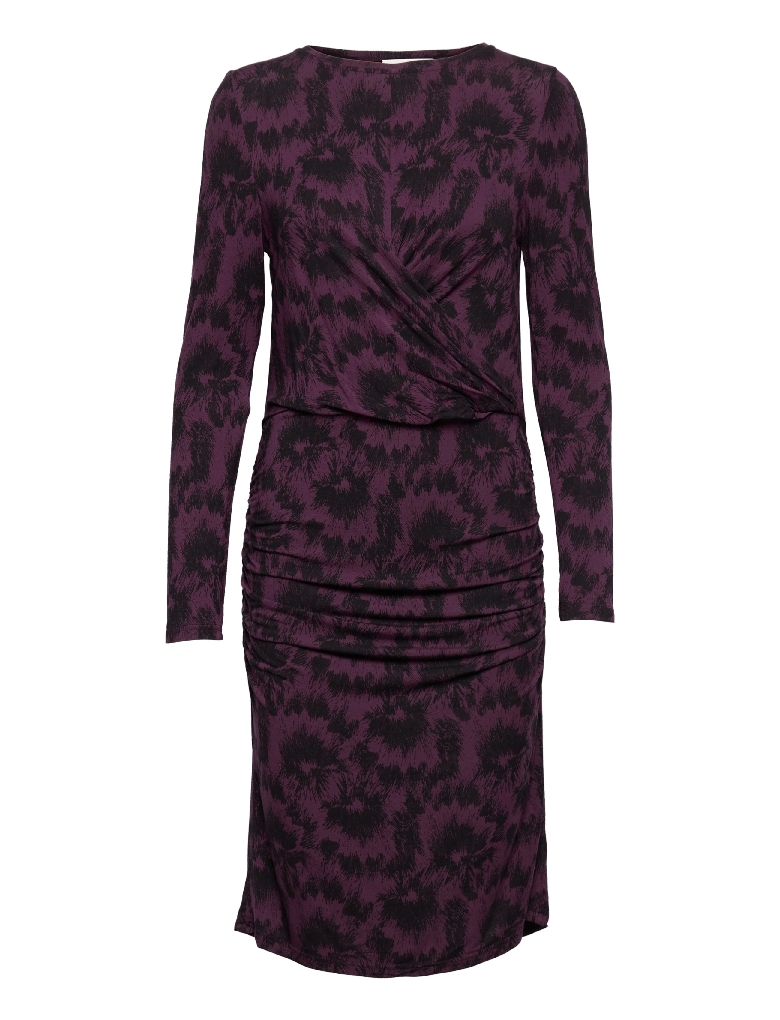 AUBERGINE FIREWORK PRINT