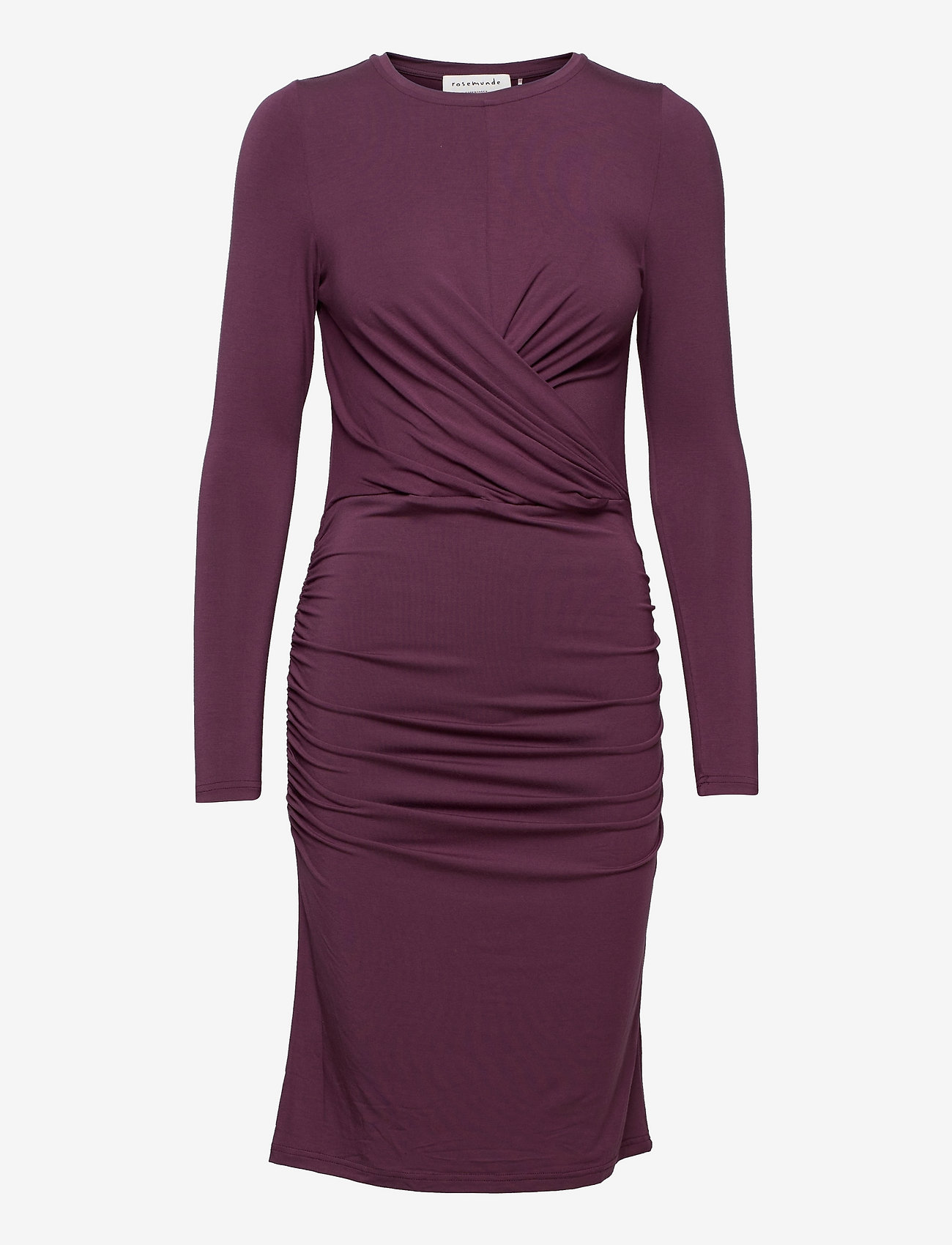 Rosemunde - Dress ls - aubergine - 0
