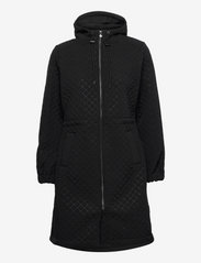 Rosemunde - Coat ls - spring jackets - black - 0