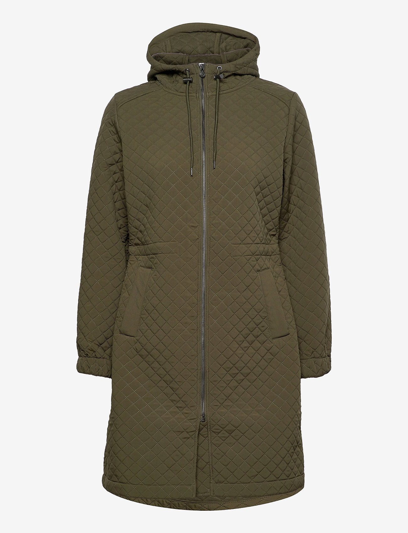 Rosemunde - Coat ls - efterårsjakker - olive night - 0