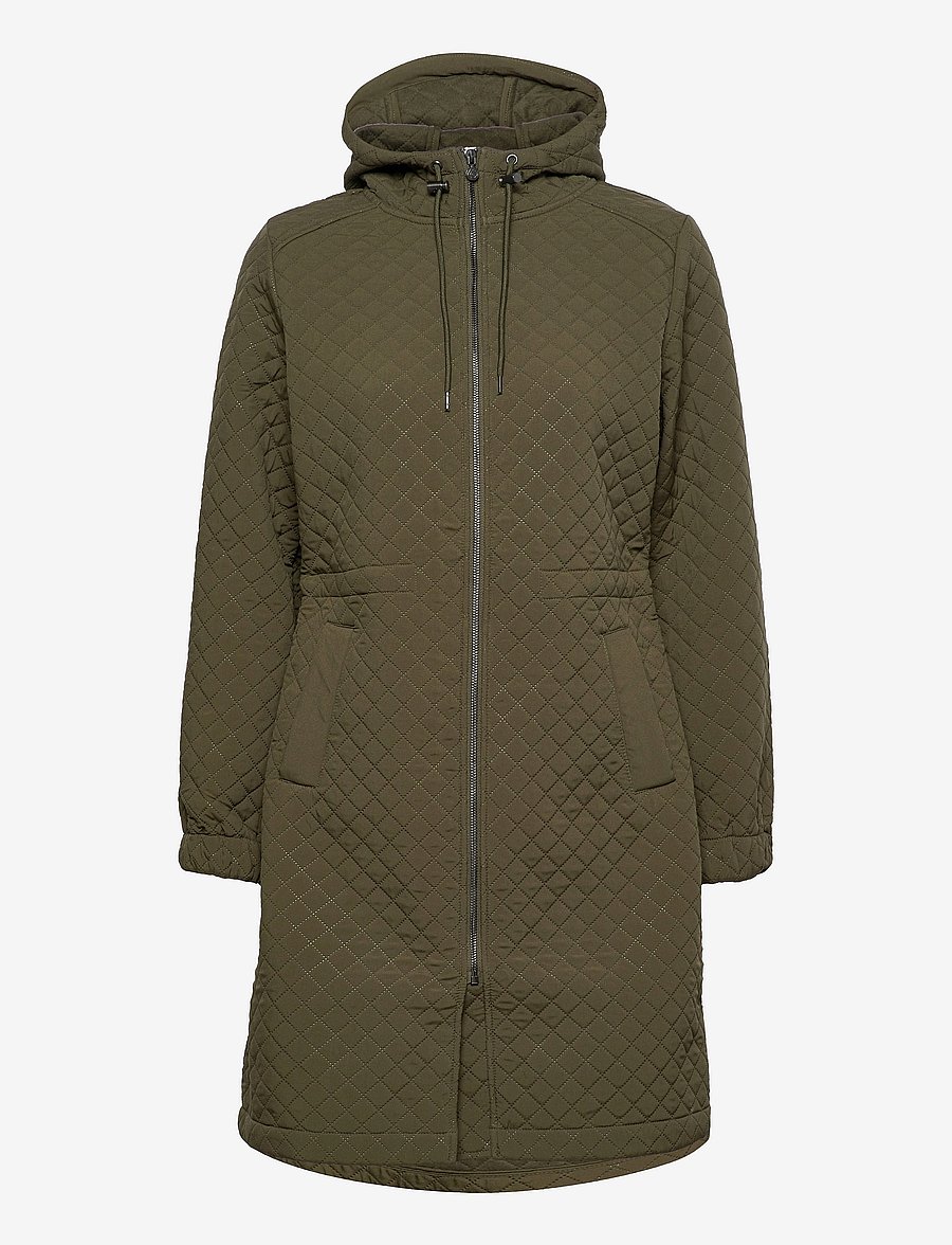 Rosemunde - Coat ls - tikkitakit - olive night - 0