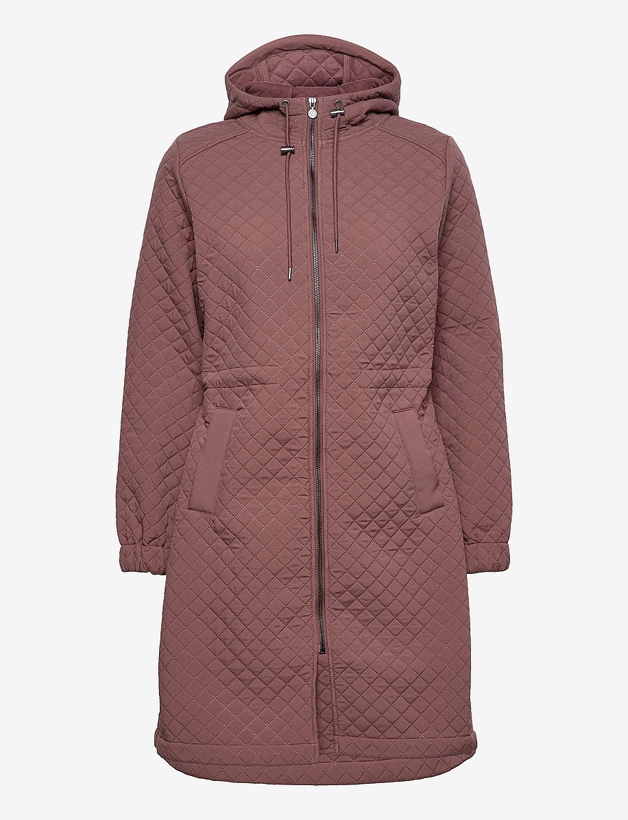 Rosemunde - Coat ls - tepitud jakid - rose taupe - 0