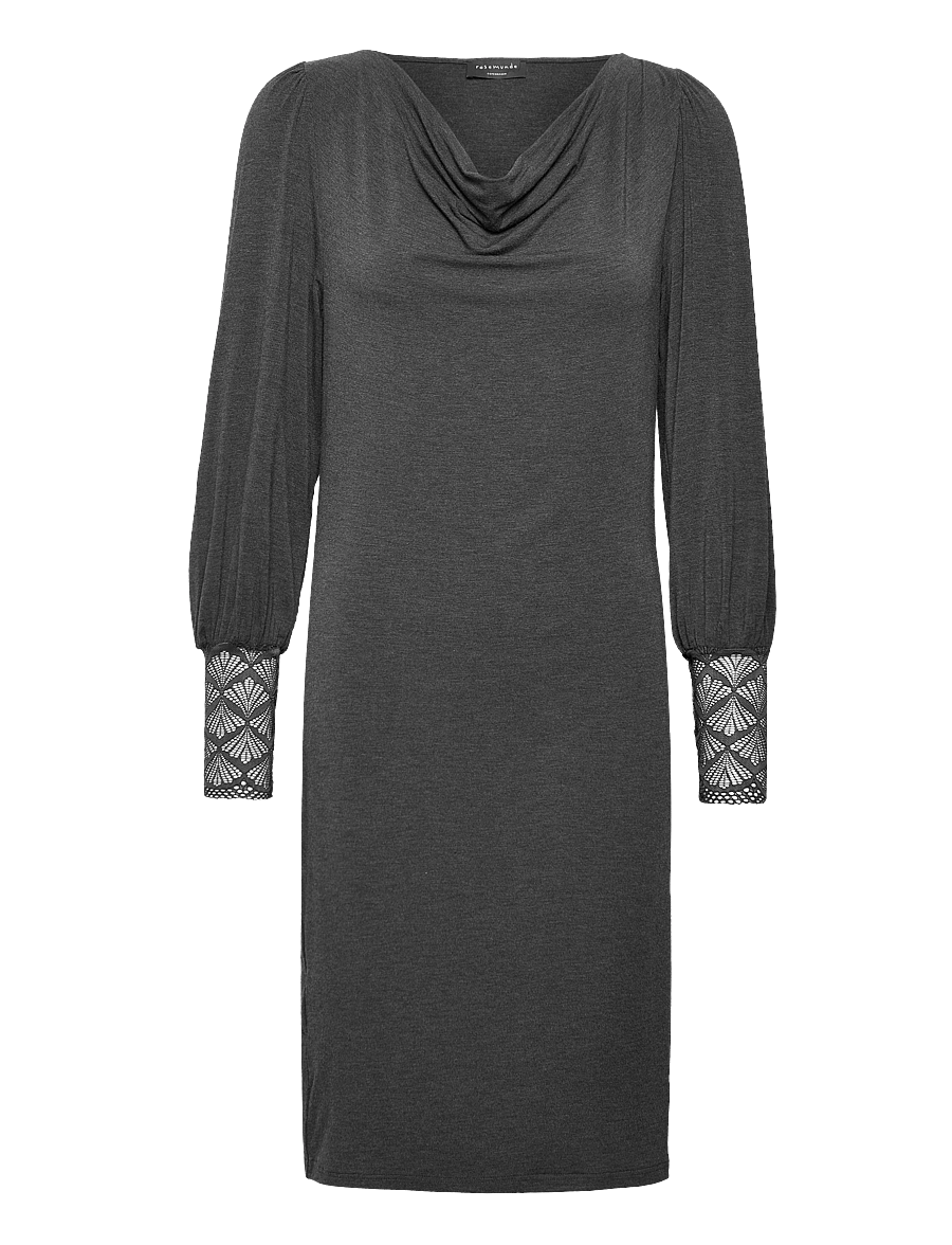 Rosemunde - Dress - lyhyet mekot - dark grey melange - 0