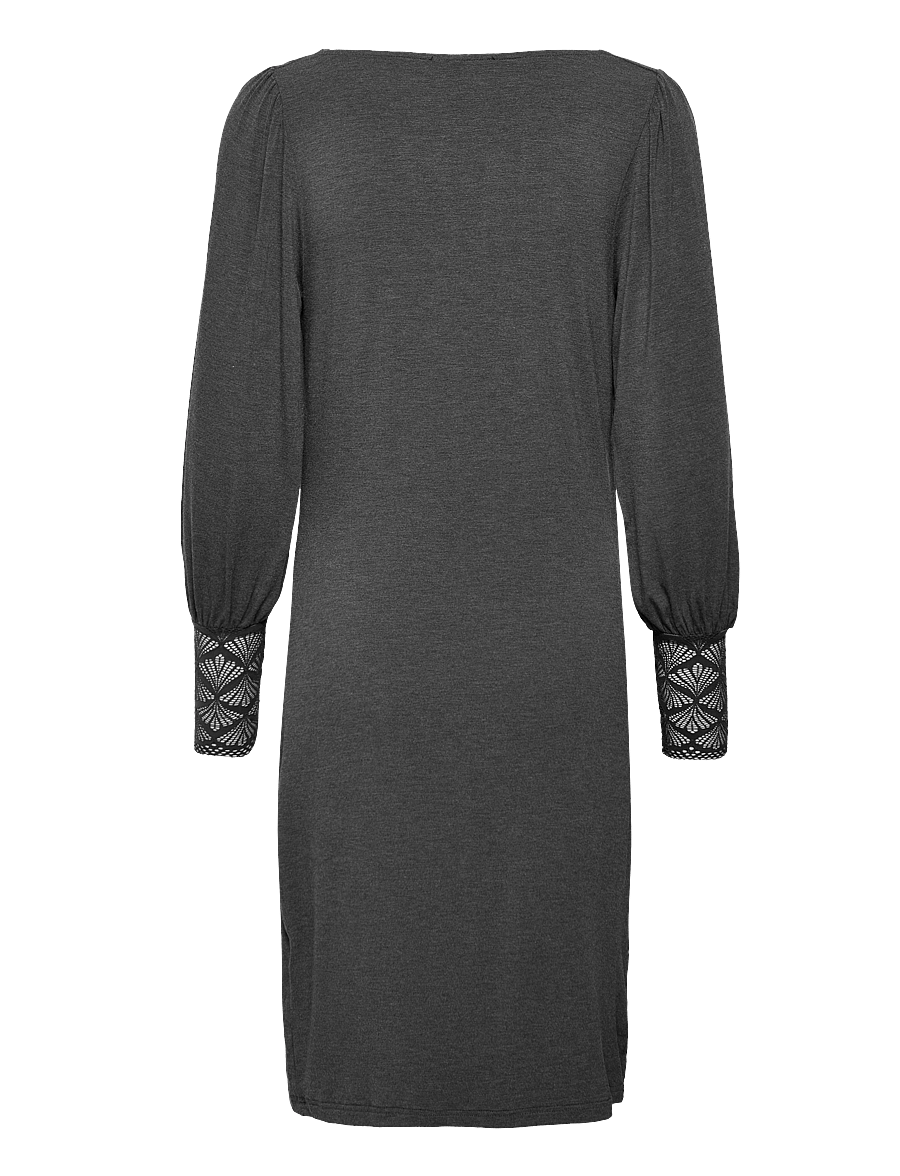 Rosemunde - Dress - lyhyet mekot - dark grey melange - 1