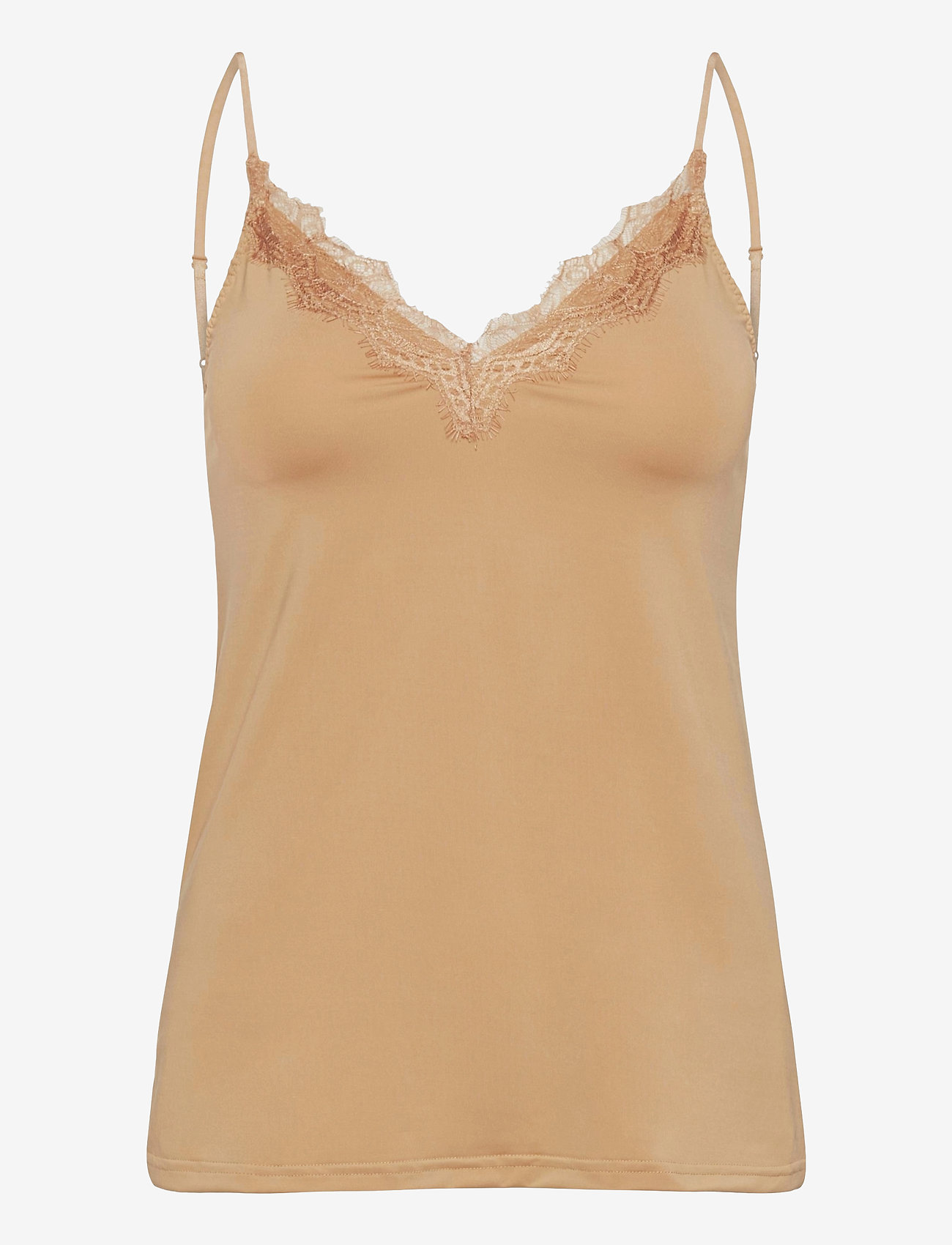 Rosemunde - Strap top - tan - 0
