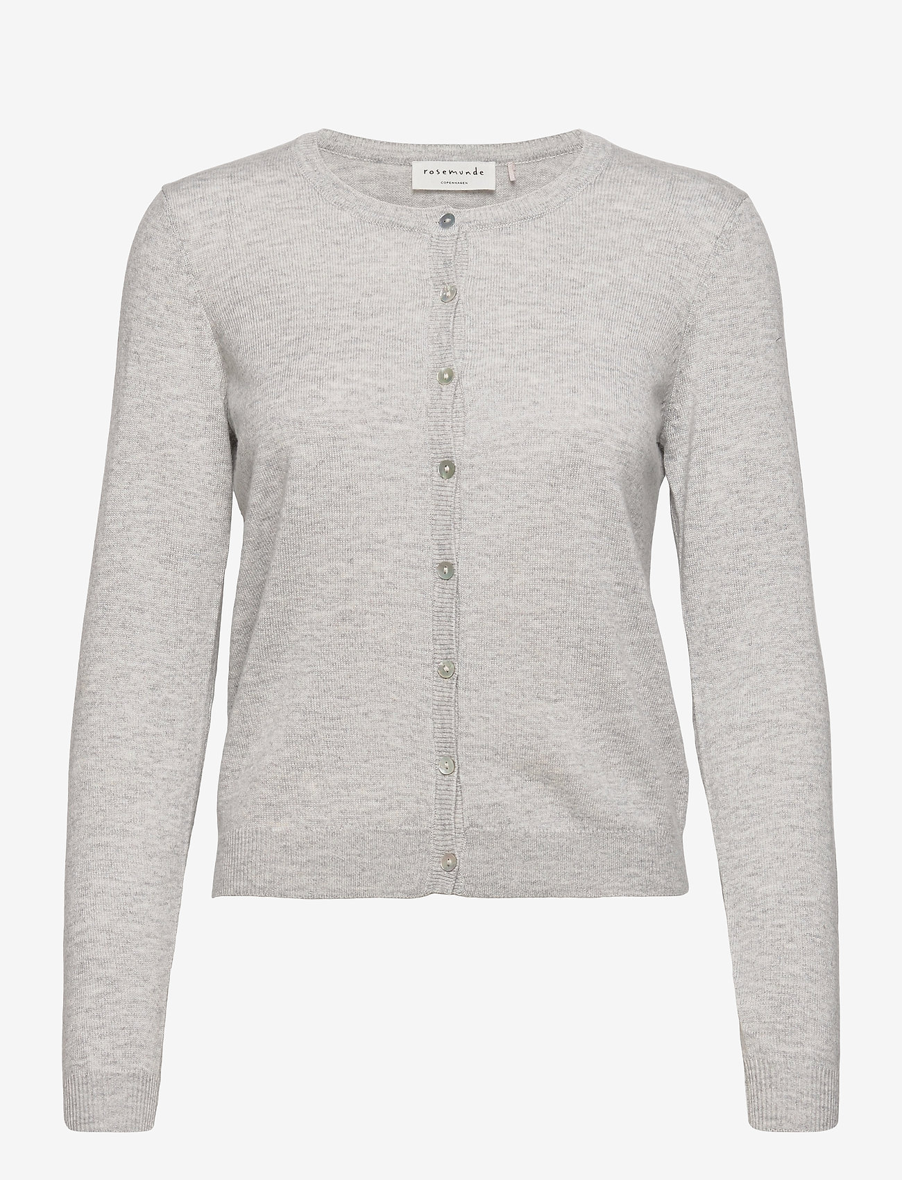 Rosemunde - Cardigan ls - light grey melange - 0
