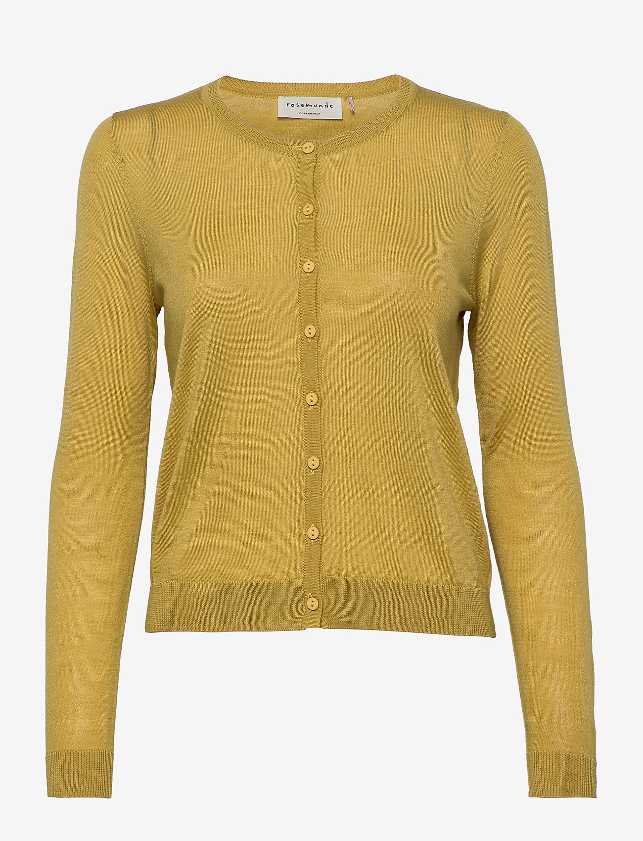 Rosemunde - Merino cardigan ls - pure camel - 0