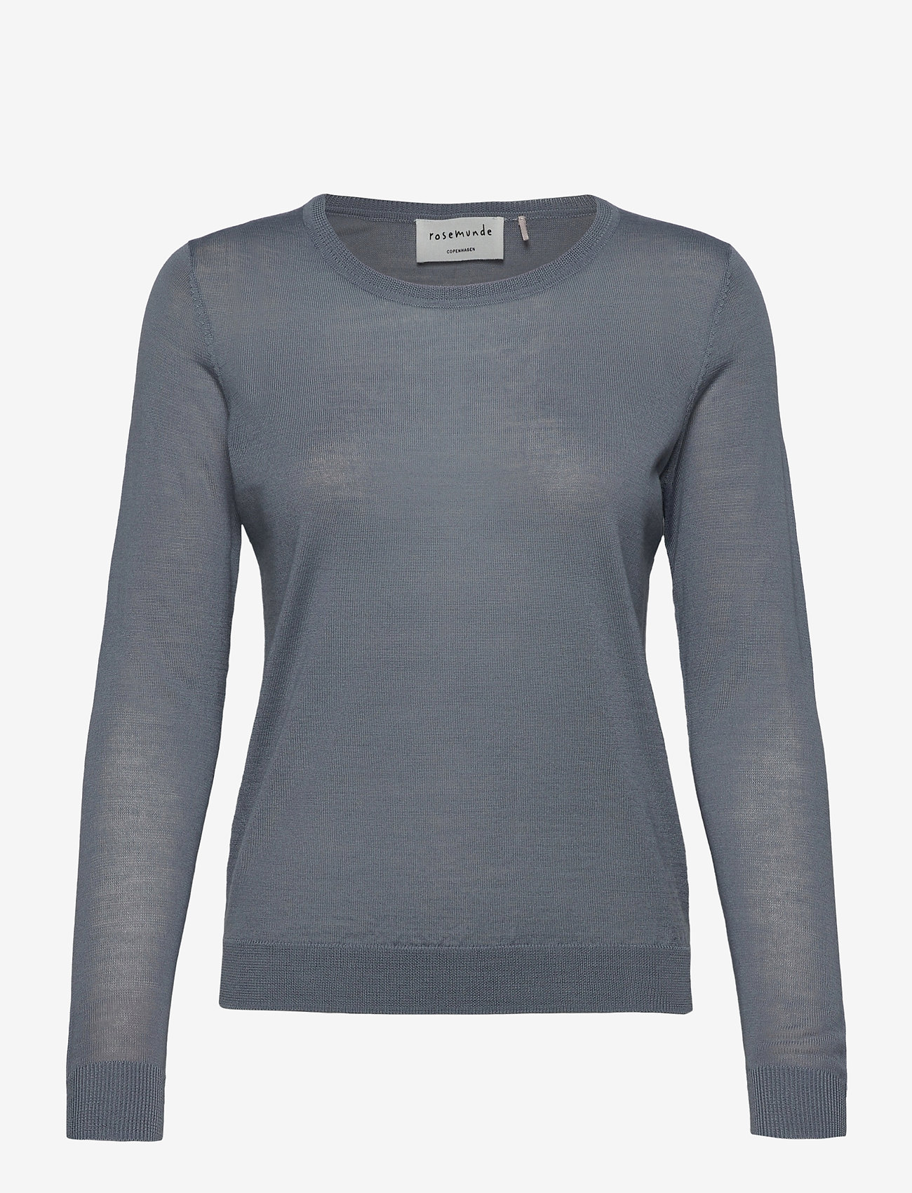 Merino pullover ls - MIST