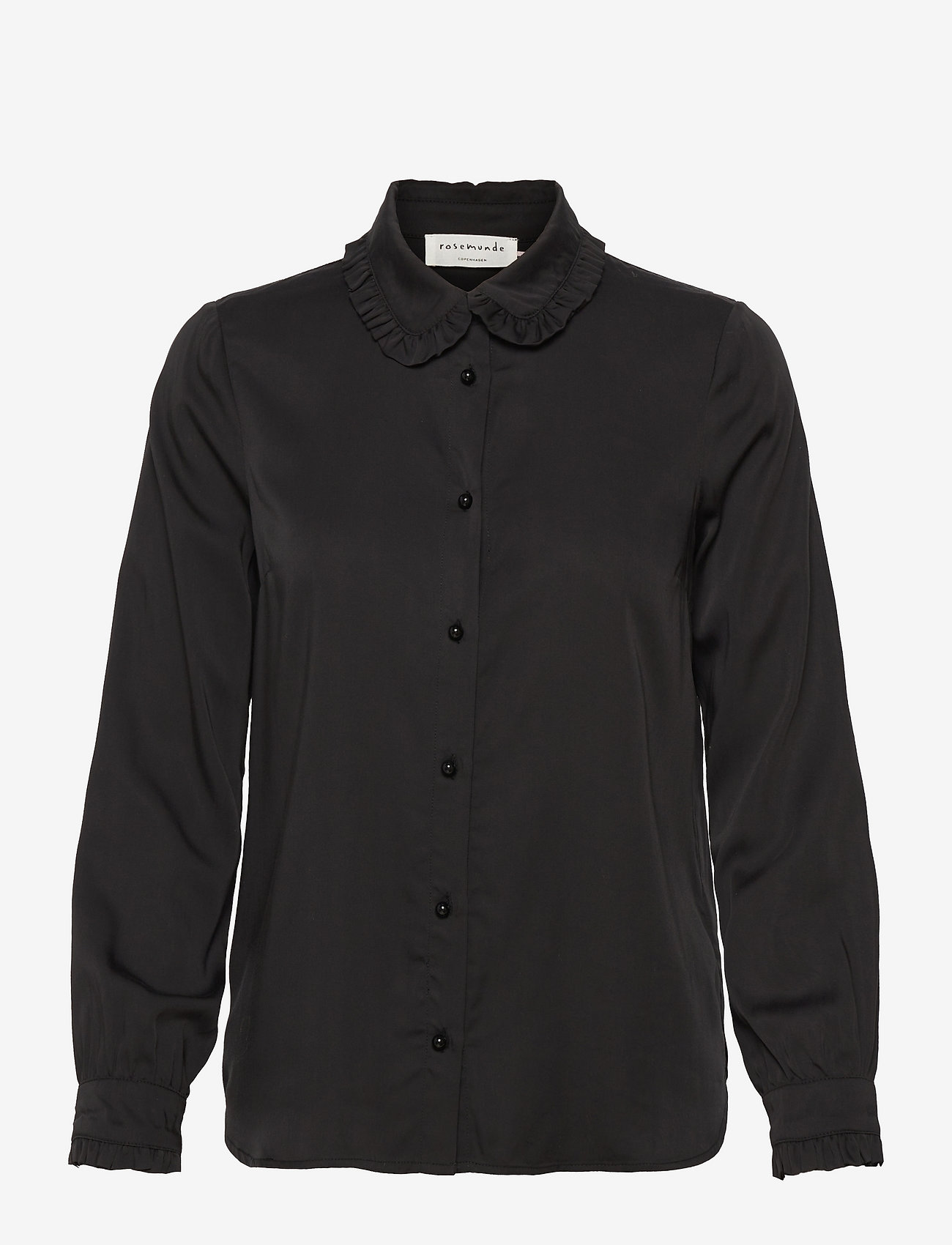 Rosemunde - Shirt ls - black - 0