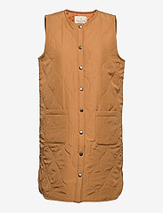 Recycled vest - ALMOND