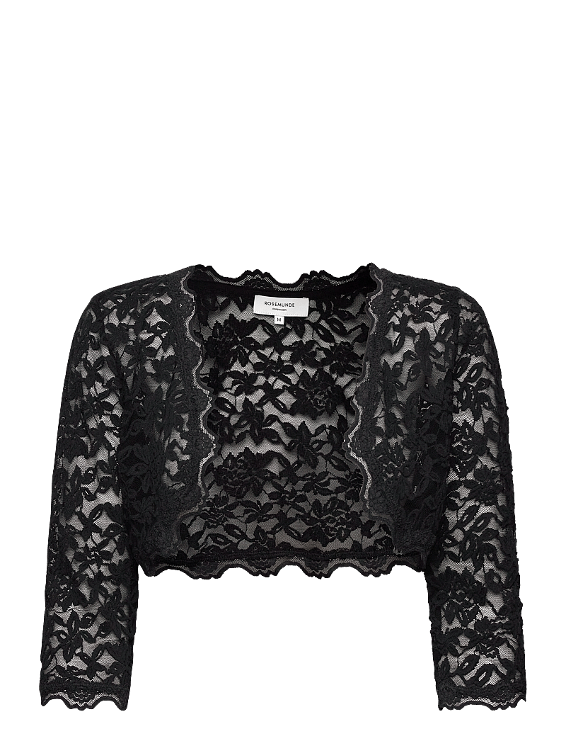Rosemunde - RWDelicia 3/4 Bolero - cardigans - black - 0