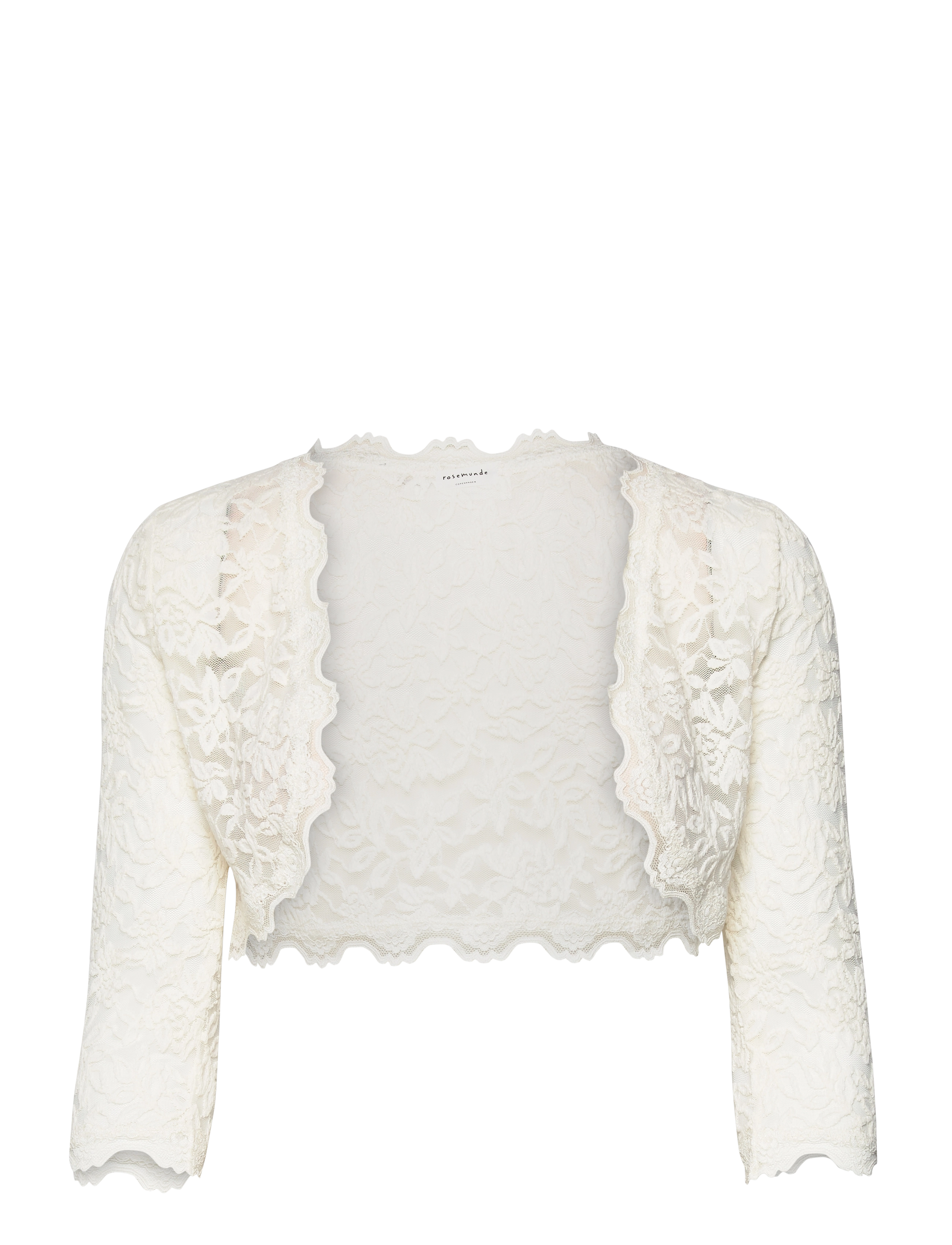 Rosemunde RWDelicia 3/4 Bolero - Transitional Layering - IVORY / white