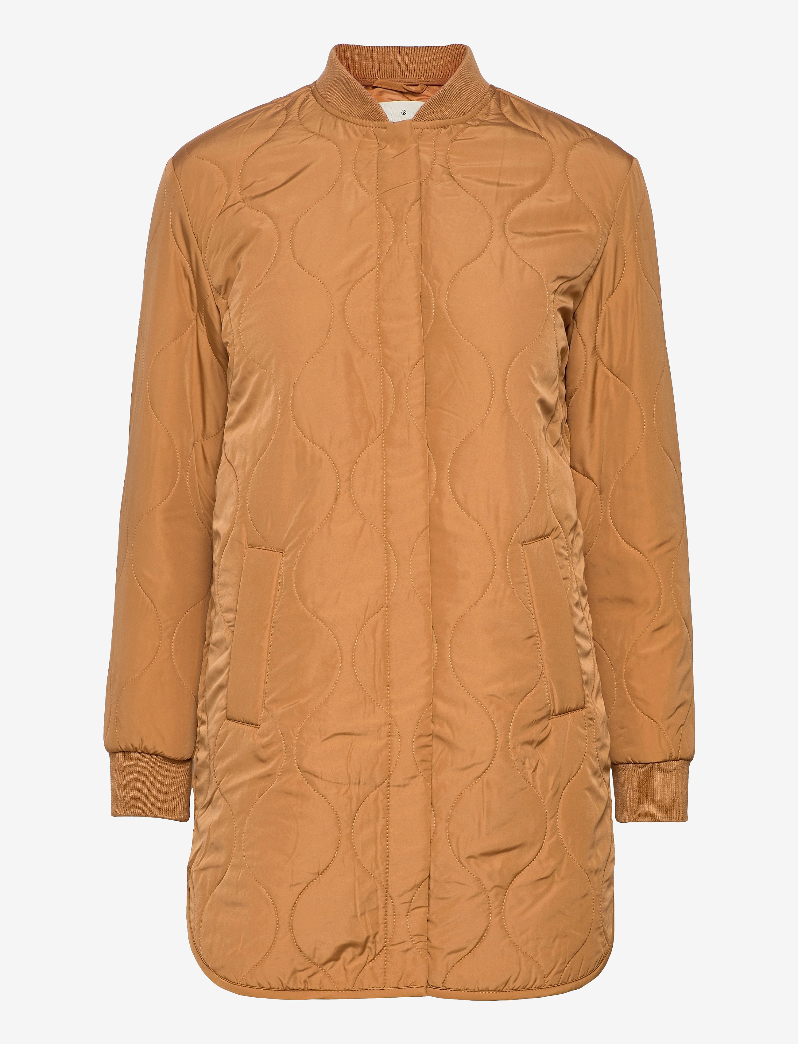 Rosemunde Recycled jacket ls - Jakid ja mantlid - ALMOND / orange