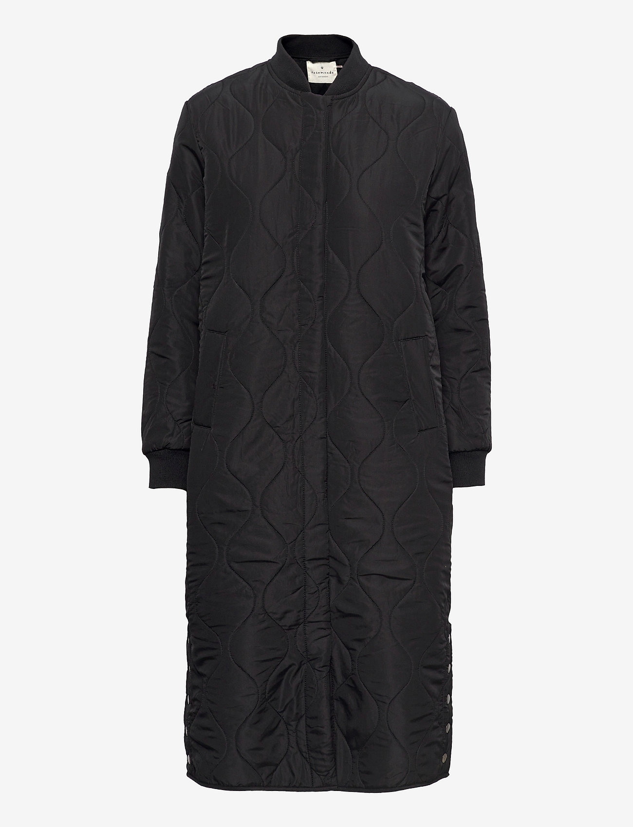 Rosemunde - Coat ls - odzież wierzchnia - black - 0