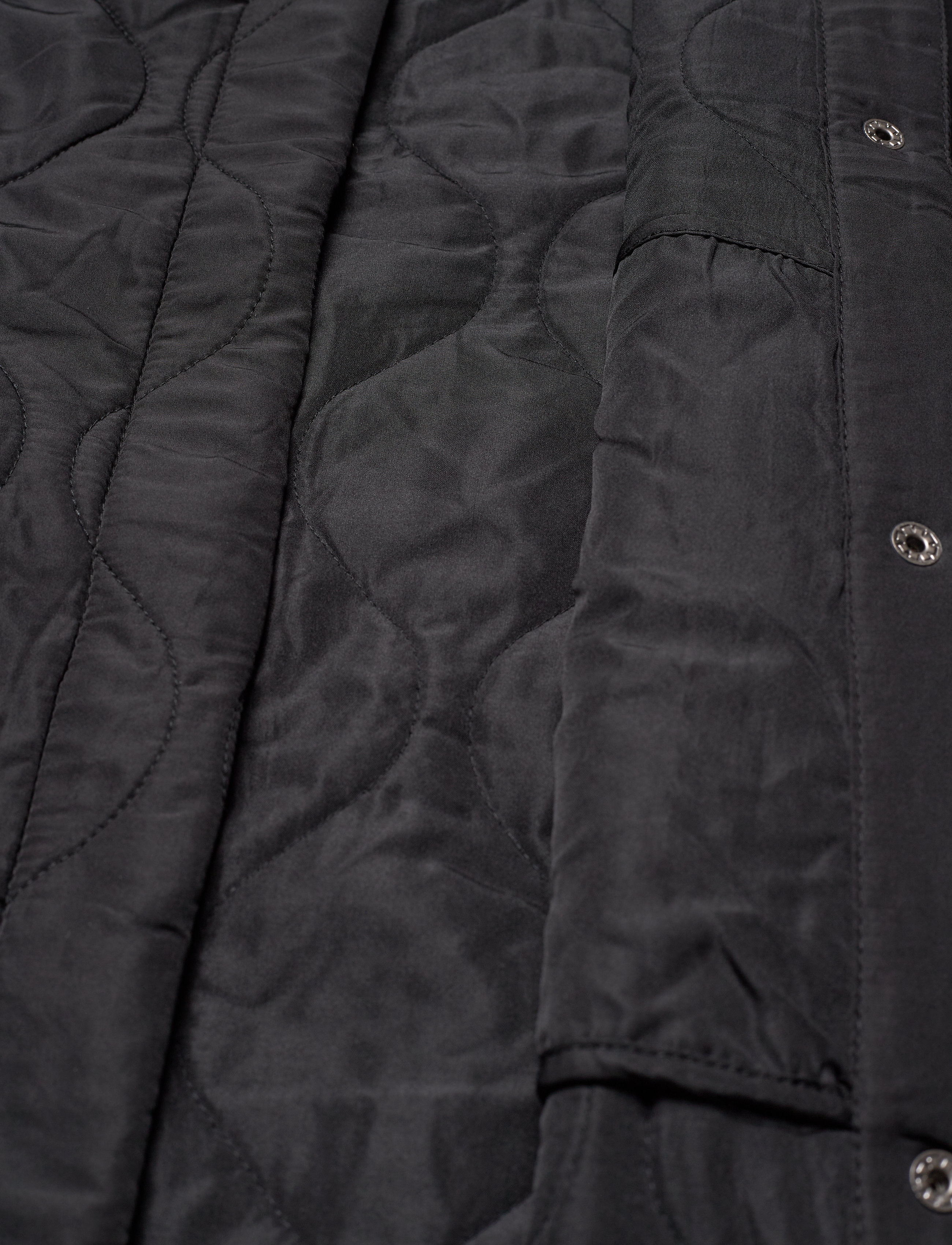 Rosemunde - Coat ls - frühlingsjacken - black - 4