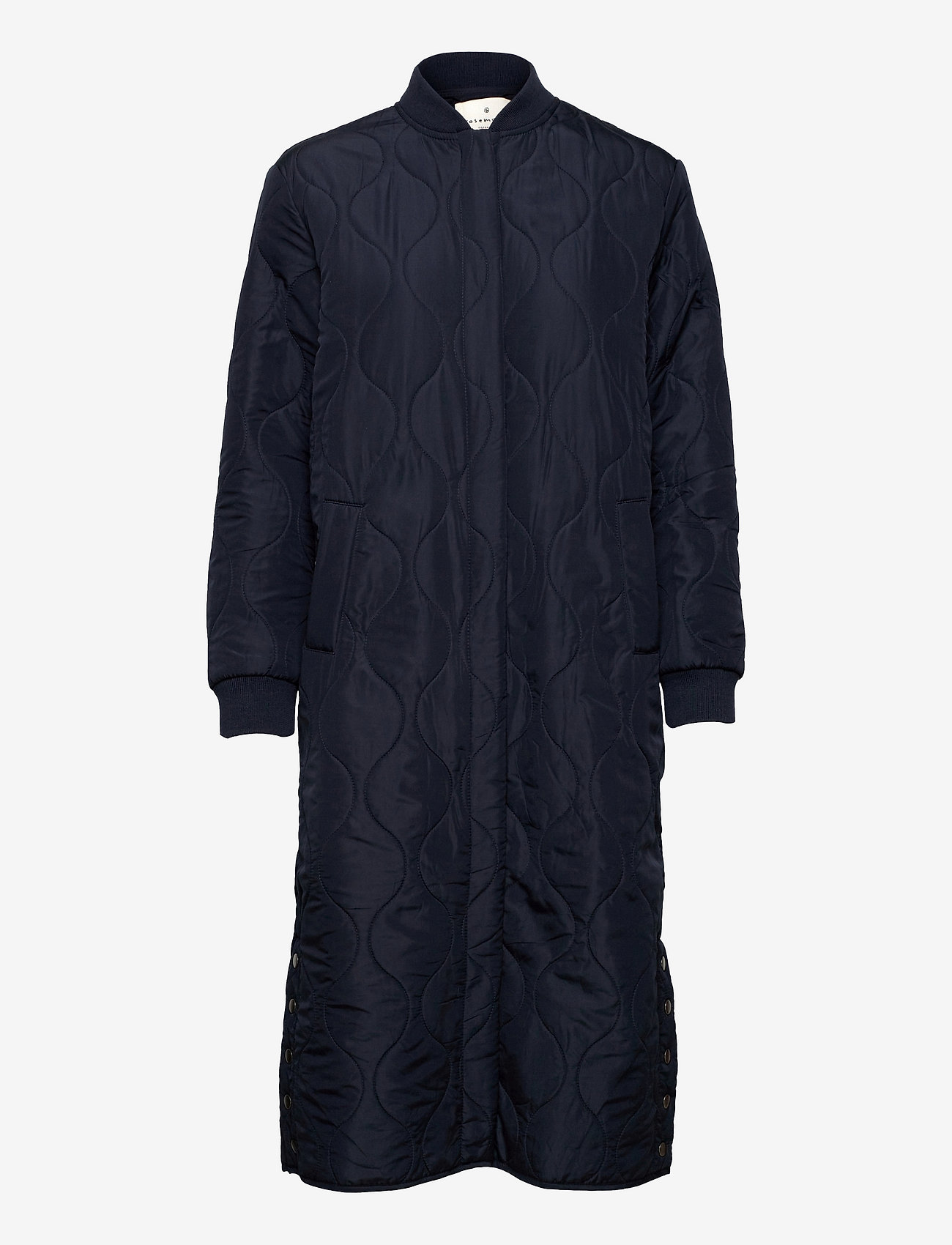 Rosemunde - Coat ls - overtøj - dark blue - 0