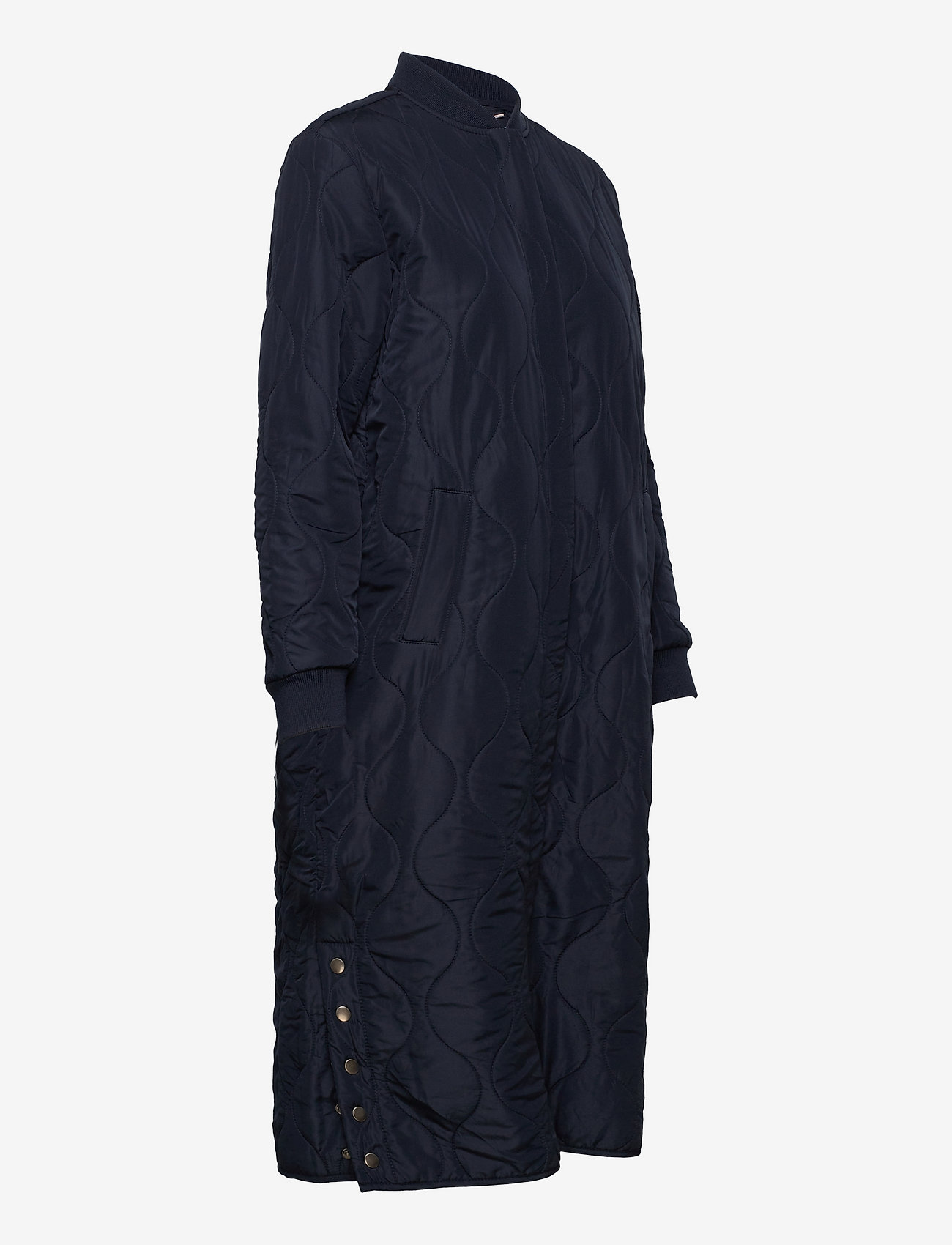 Rosemunde - Coat ls - overtøj - dark blue - 3