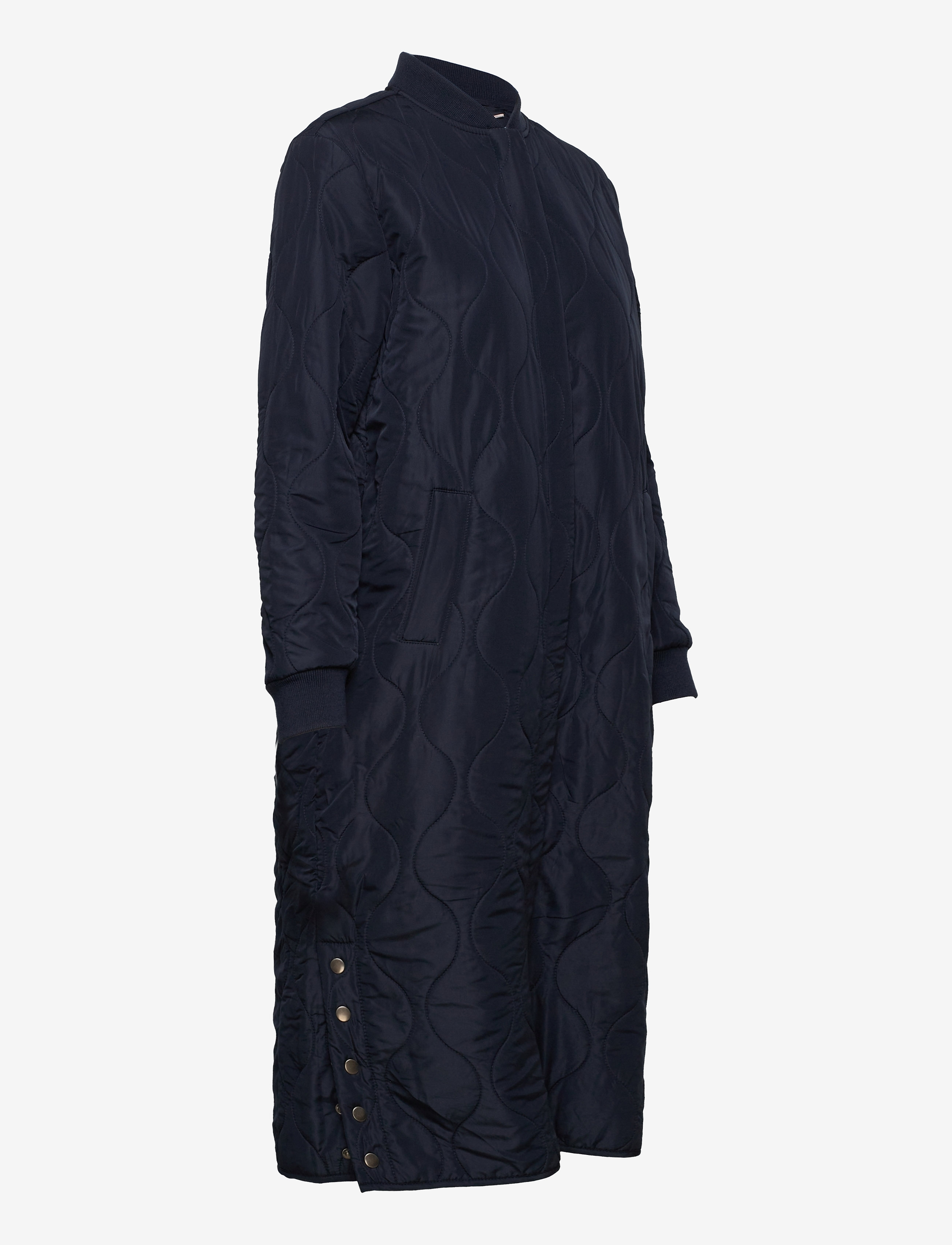 Rosemunde - Coat ls - overtøj - dark blue - 3