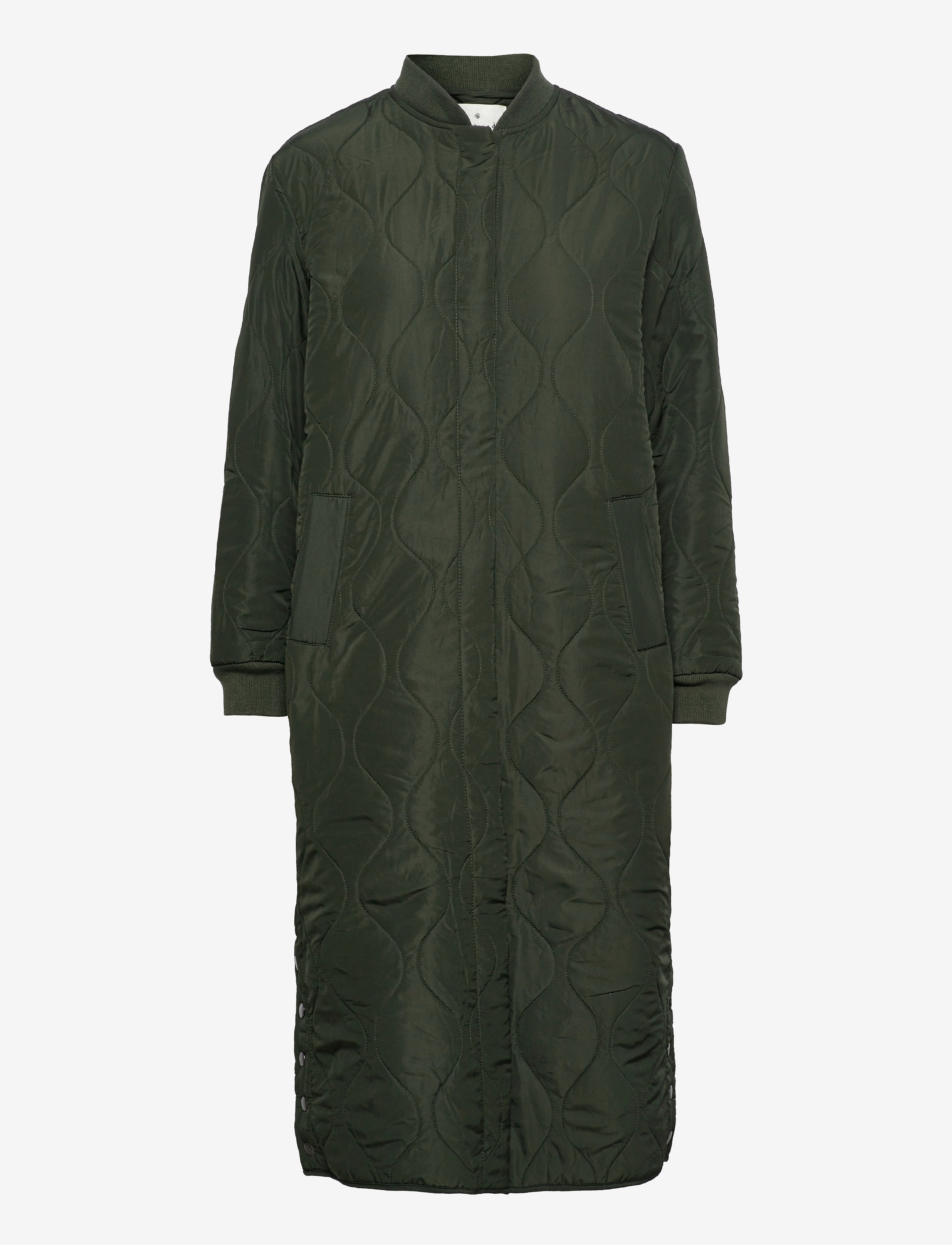 Rosemunde Coat ls - Kleidung - DARK PINE / green