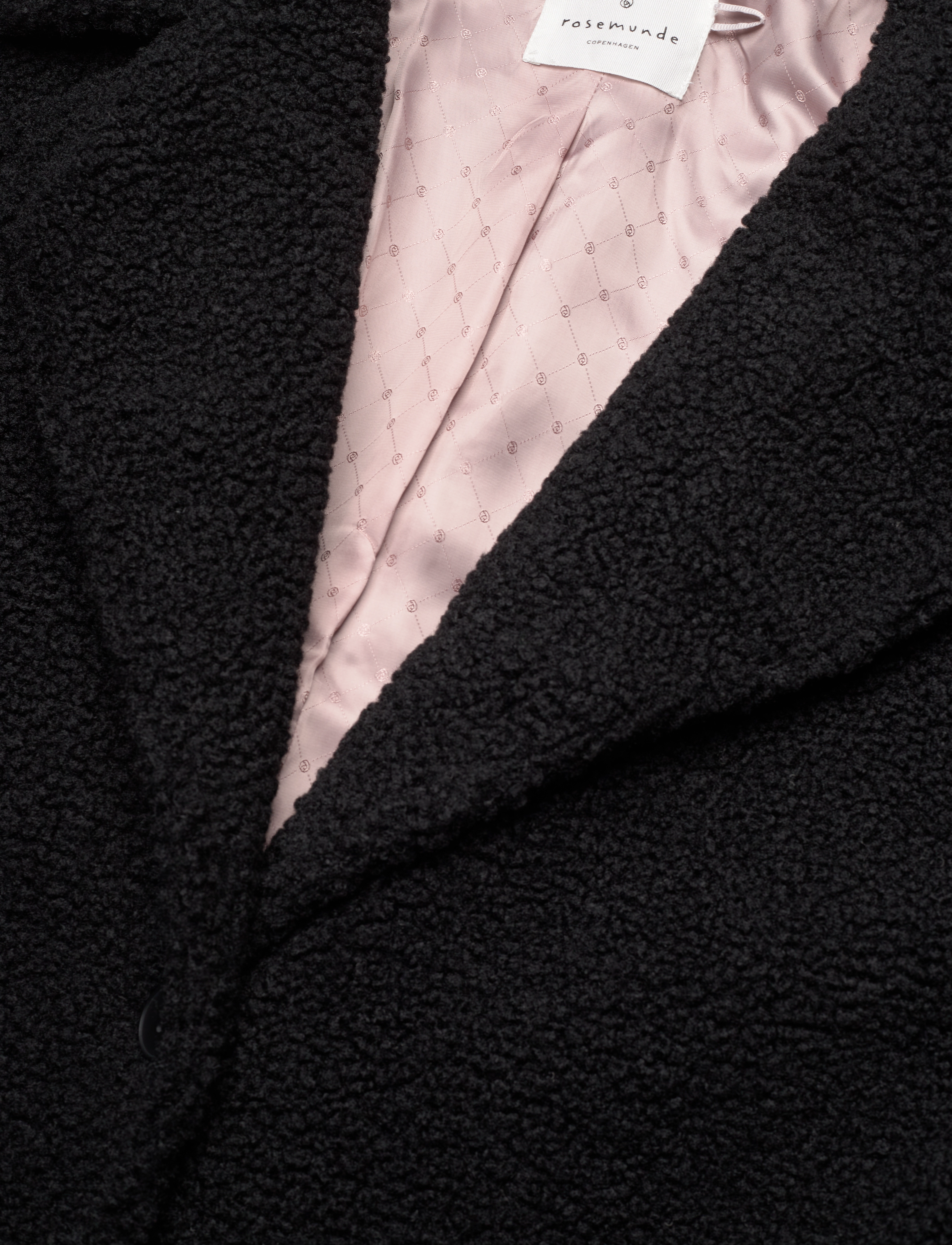 Rosemunde - Teddy coat - black - 2