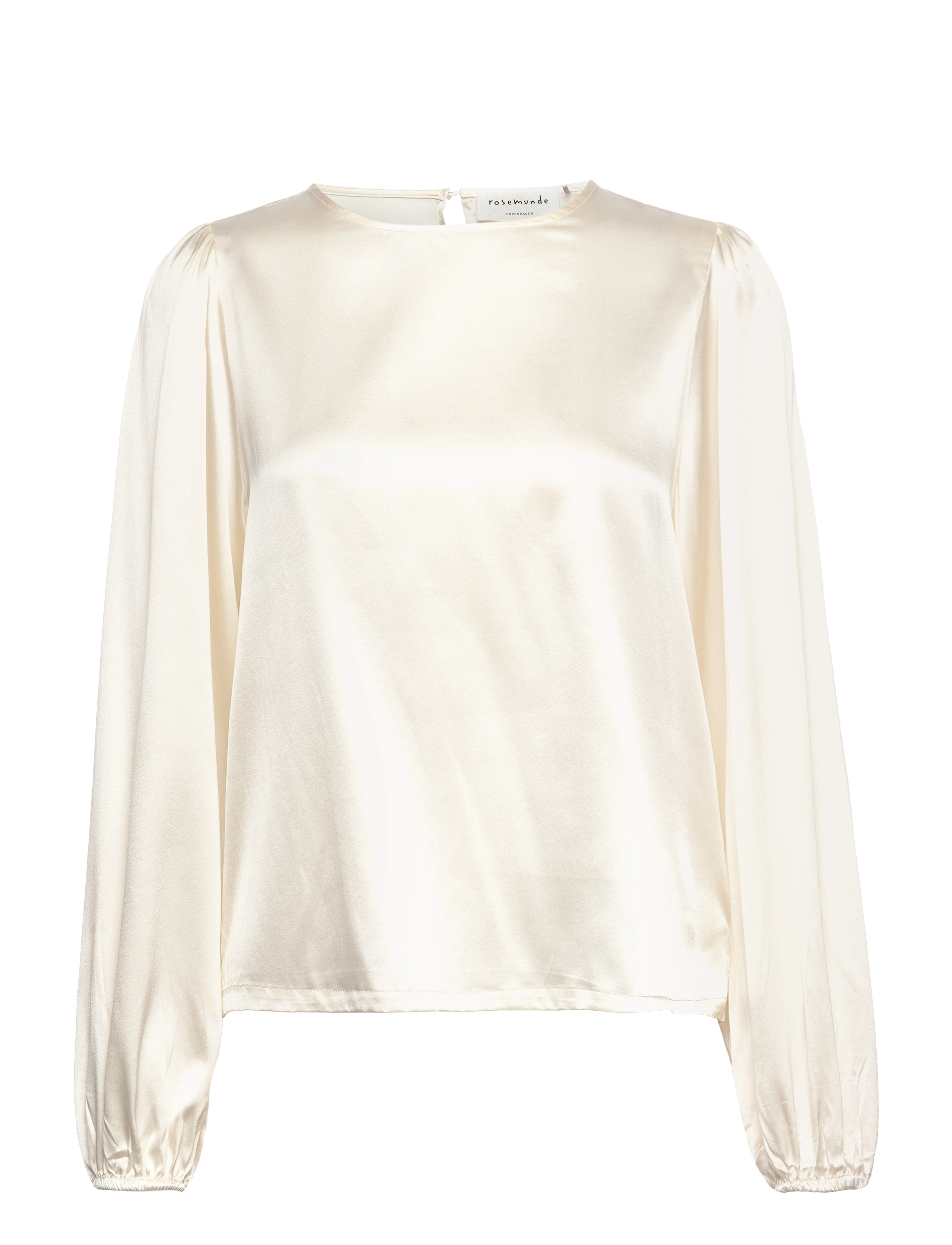 Rosemunde - Silk blouse - ivory - 0