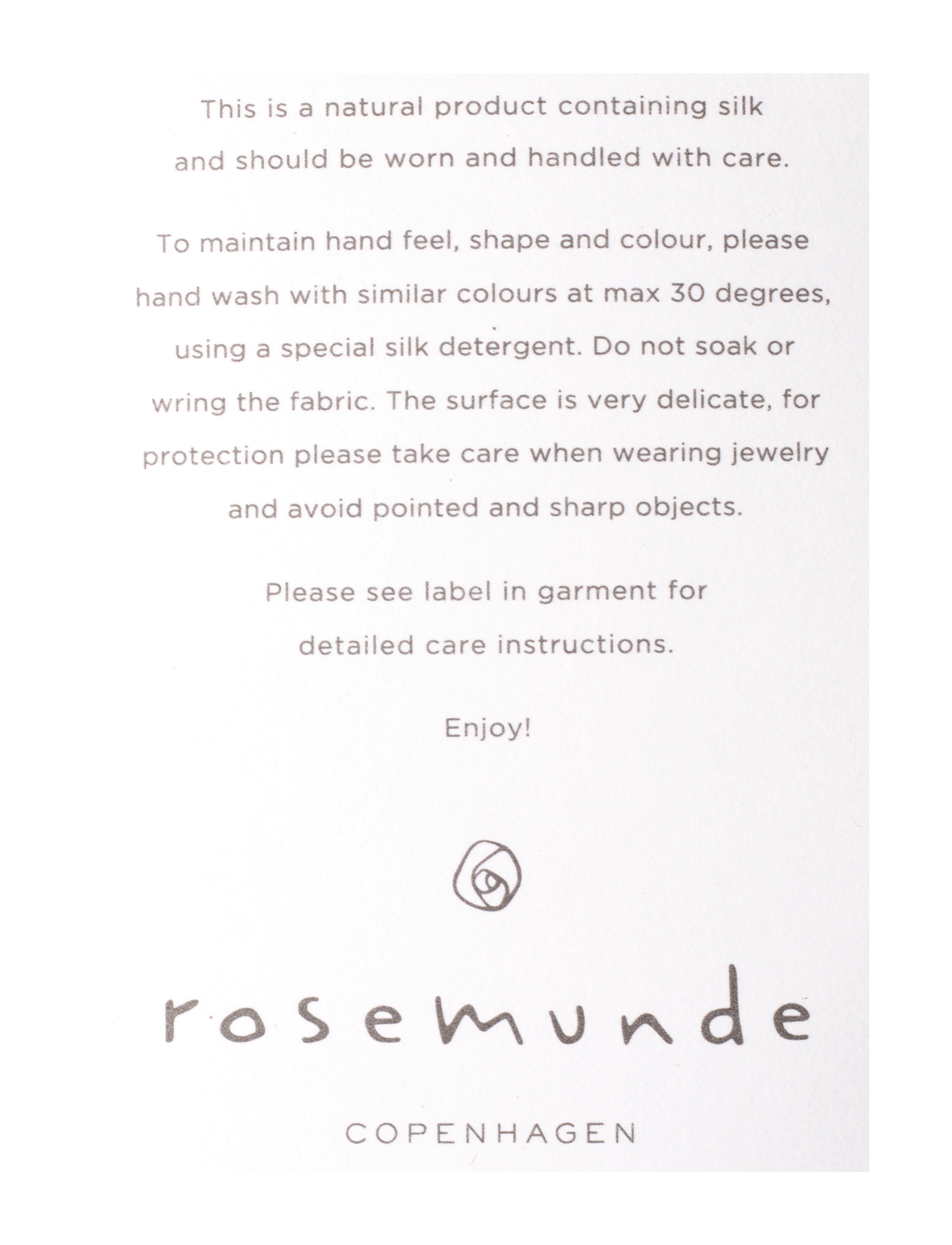 Rosemunde - Silk blouse - ivory - 2