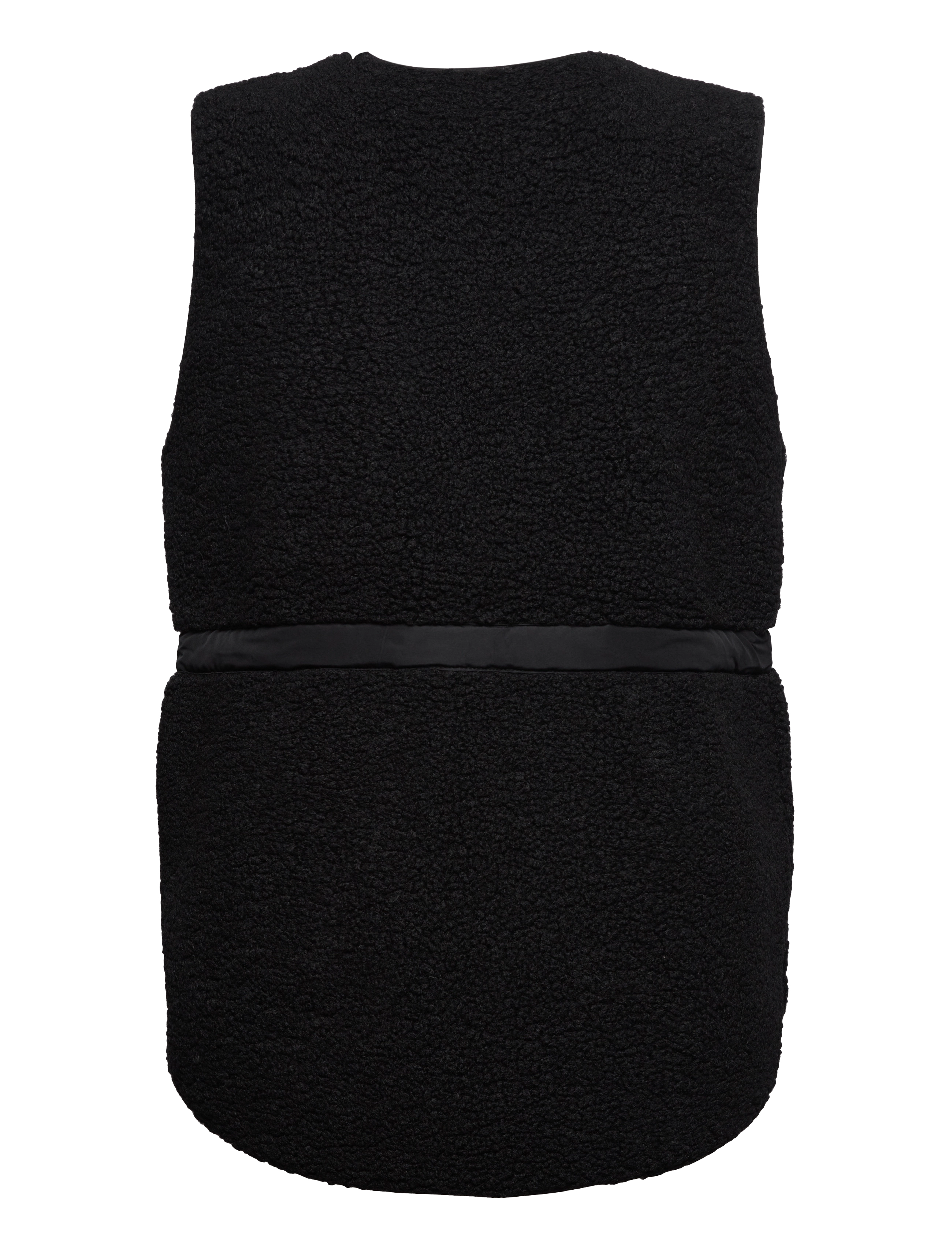 Rosemunde - Teddy vest - black - 1