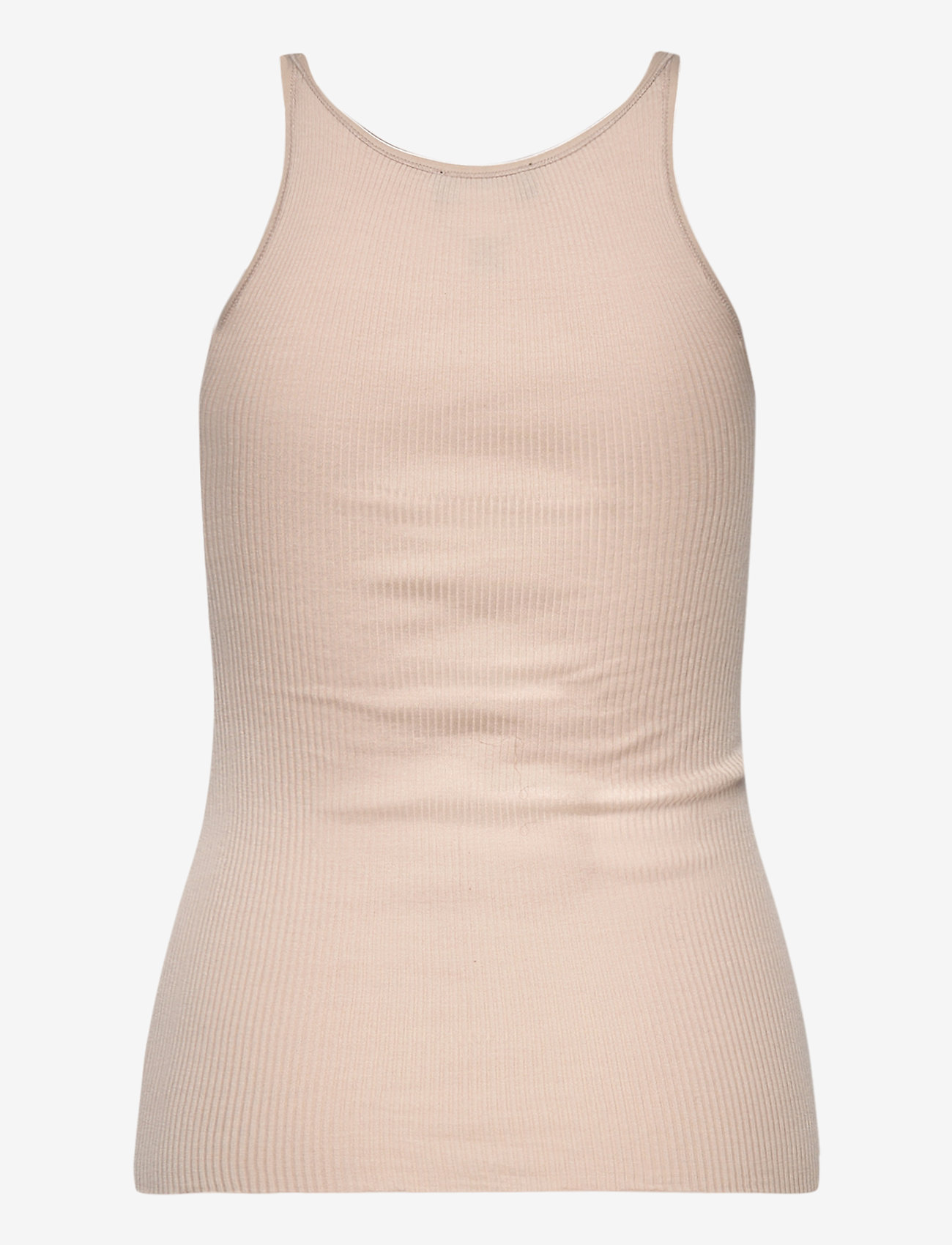 Rosemunde - Silk top w/ elastic - cacao - 1