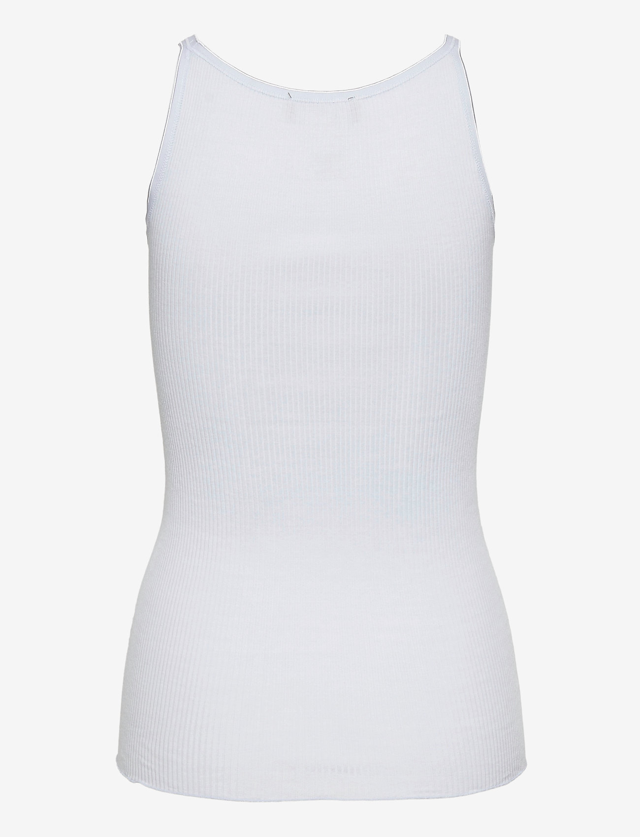 Rosemunde - Silk top w/ elastic - heather sky - 1