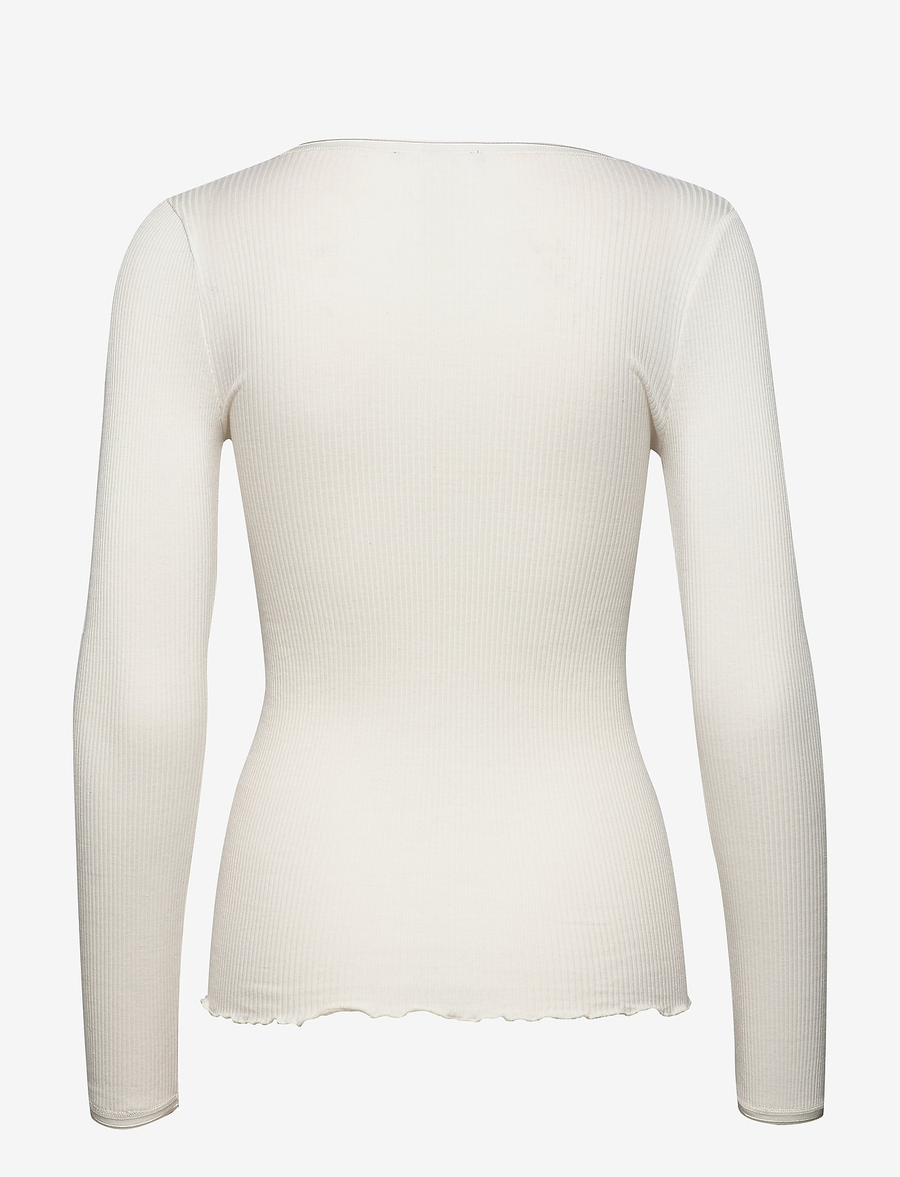 Rosemunde - Silk t-shirt - ivory - 1