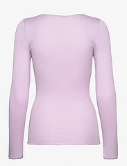 Rosemunde - Silk t-shirt - long-sleeved tops - lavender frost - 1