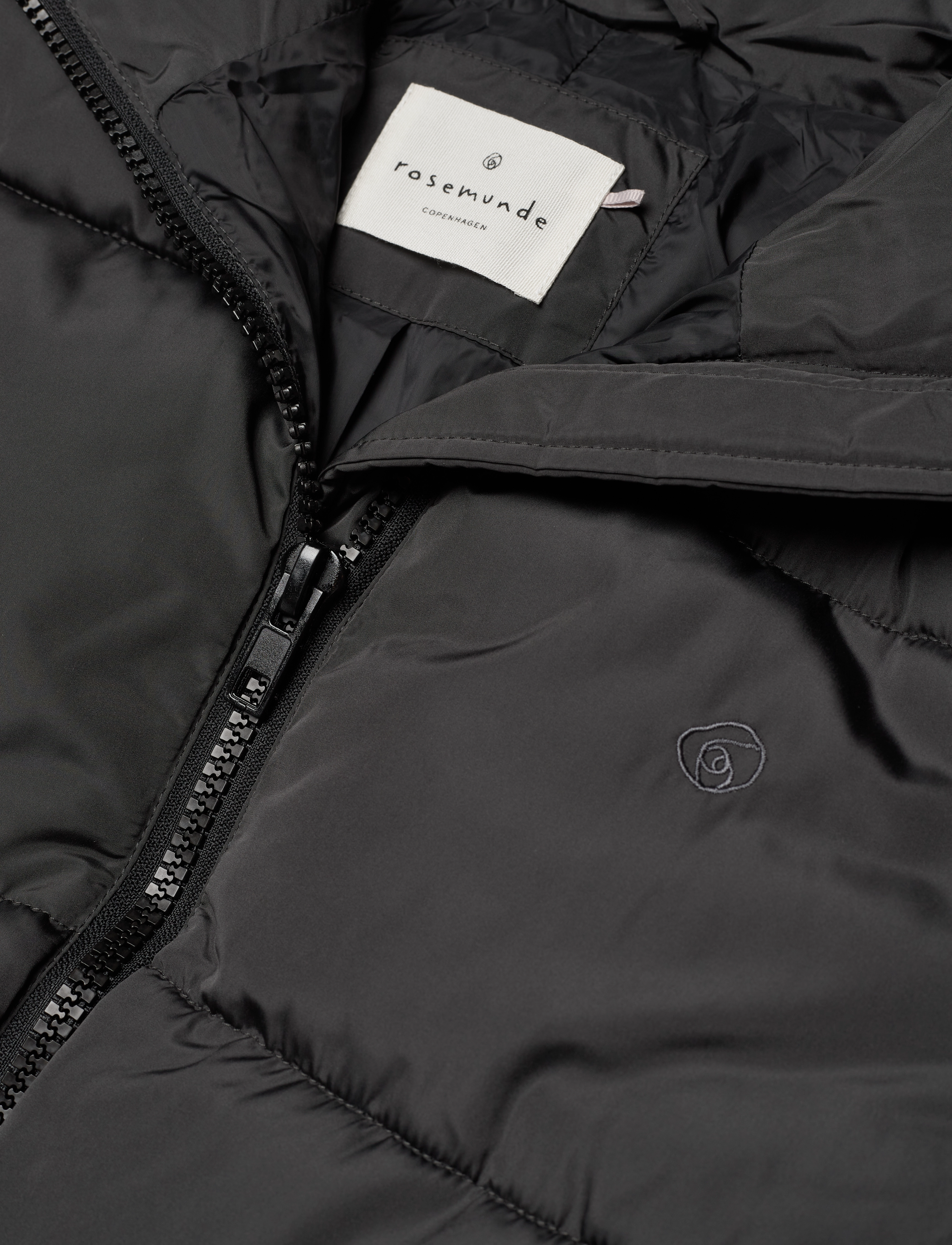 Rosemunde - Puffer jacket - ytterkläder - black - 2