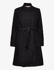 Rosemunde - Coat - pitkät talvitakit - black - 0