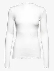 Rosemunde - Silk t-shirt - t-shirts met lange mouwen - ivory - 0