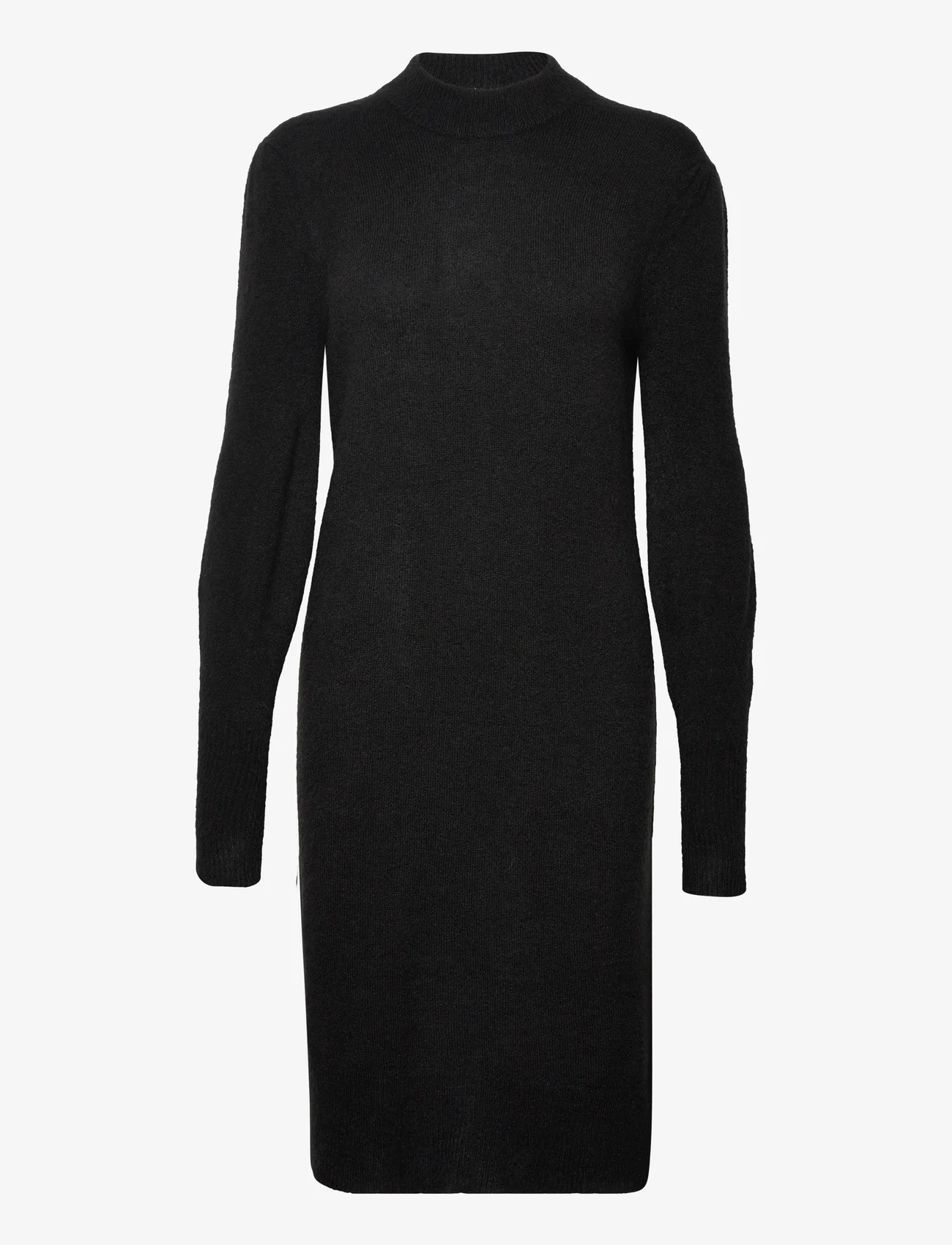Rosemunde - Dress - stickade klänningar - black - 0
