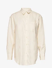 Rosemunde - Linen shirt - linneskjortor - ivory - 0