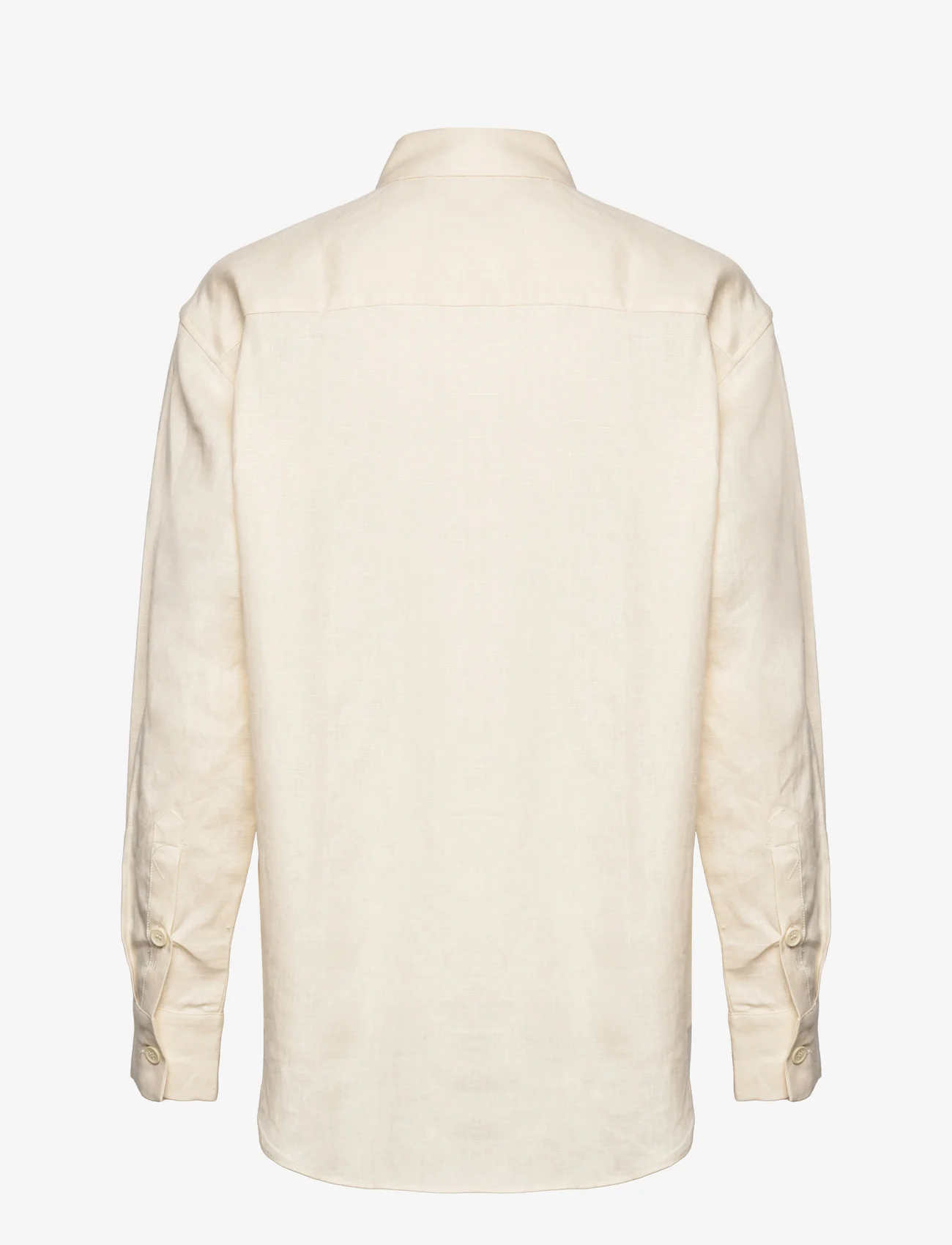 Rosemunde - Linen shirt - hørskjorter - ivory - 1